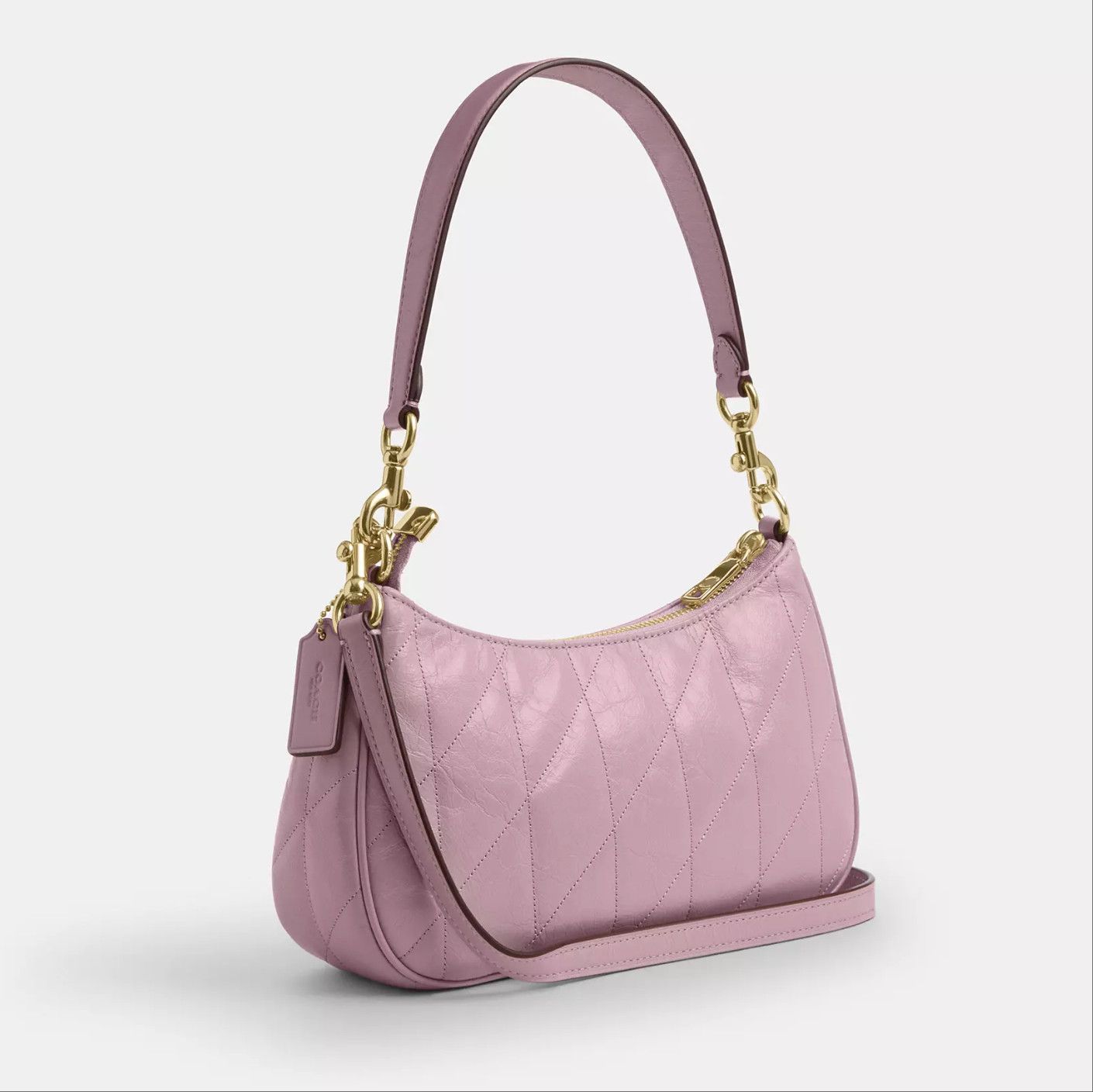 Coach NWT Coach Teri Shoulder Bag With Quilting CDY83 Size ONE SIZE - 13 Thumbnail