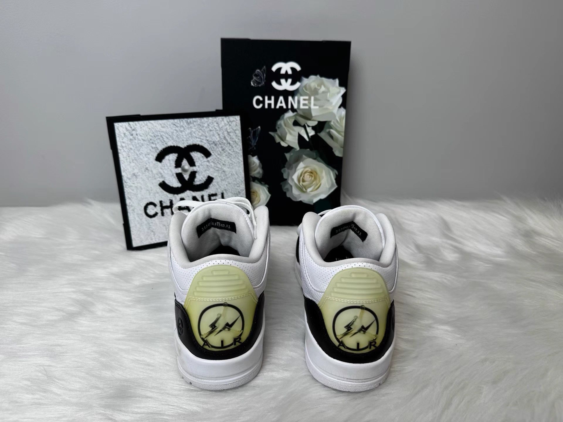 Fragment Design Fragment Design AJ3 Mid Retro Shoes K36 Size US 10 / EU 43 - 3 Thumbnail