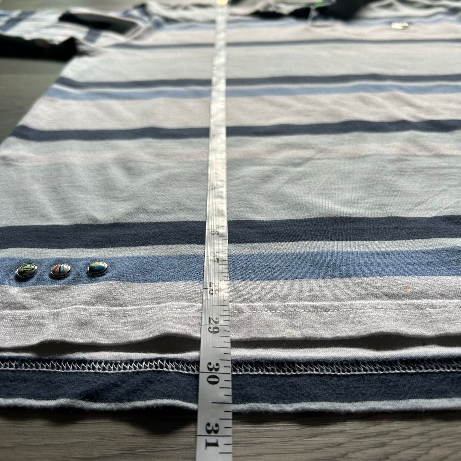 Rocawear Vintage y2k Rocawear Long Sleeve Striped Polo rugby Shirt Size US XL / EU 56 / 4 - 4 Thumbnail
