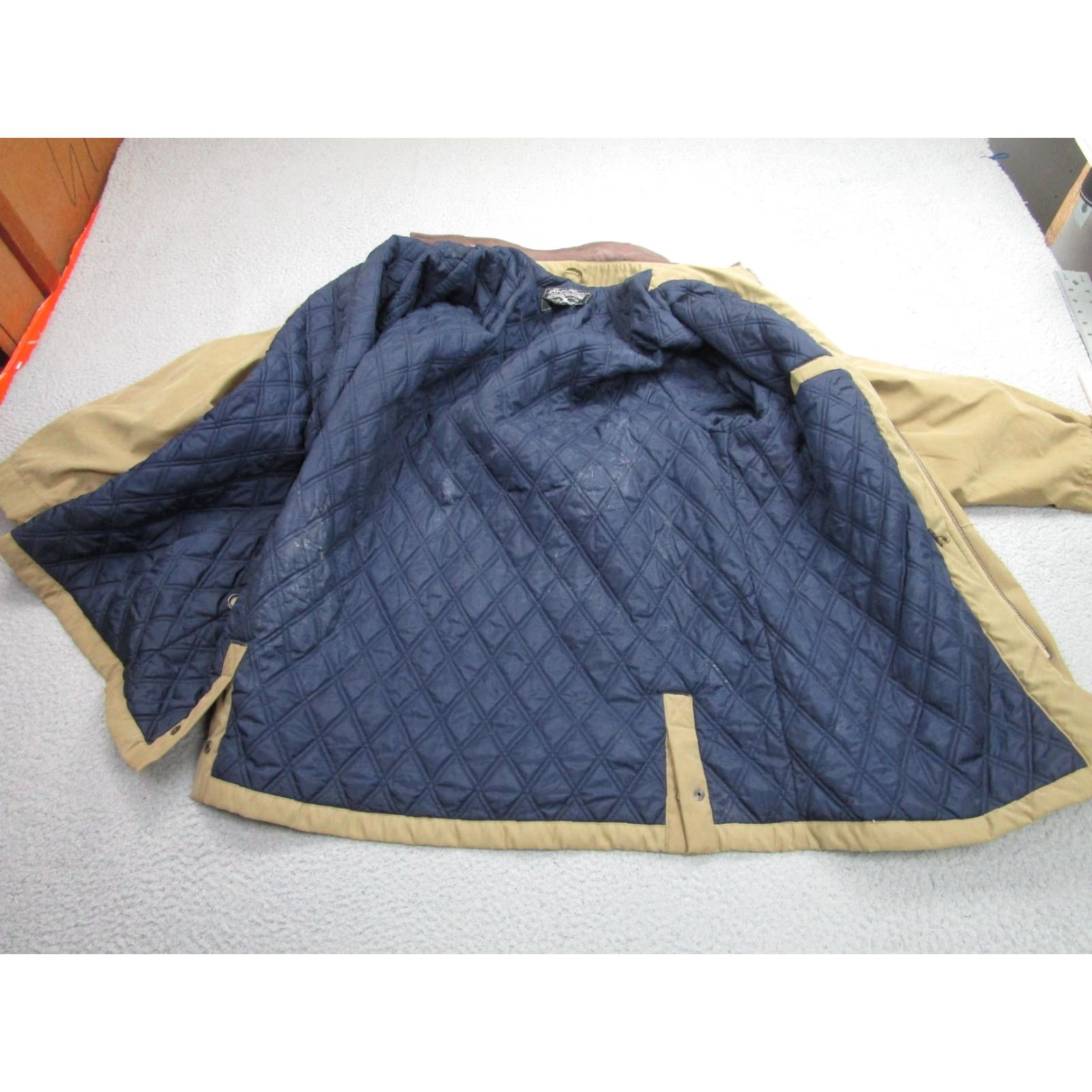 Eddie Bauer Eddie Bauer Jacket Mens XL Outdoor Outfitters Leather Collar Quilted Lined Coat Size US XL / EU 56 / 4 - 2 Thumbnail
