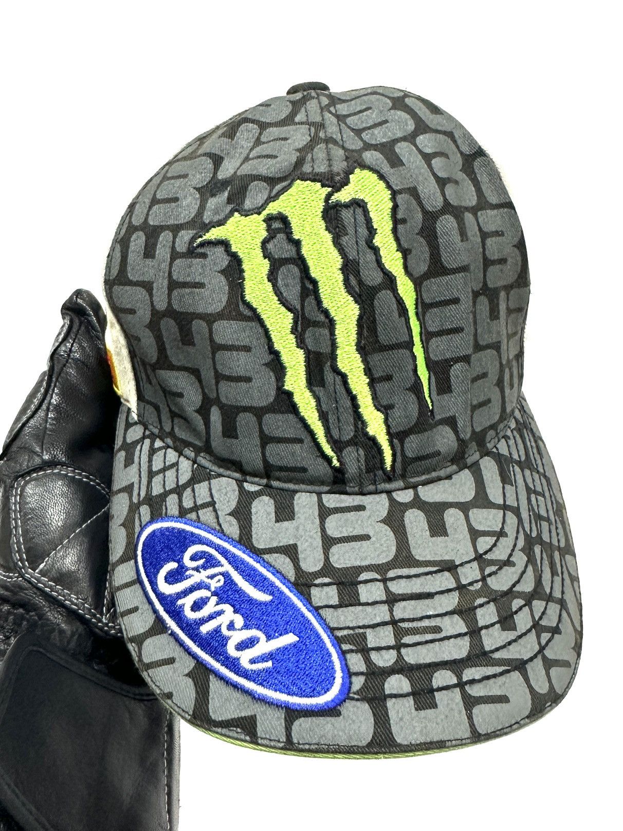 DC Vintage Dc Monster Ken Block Ford Racing Snapback Hat Size ONE SIZE - 3 Thumbnail