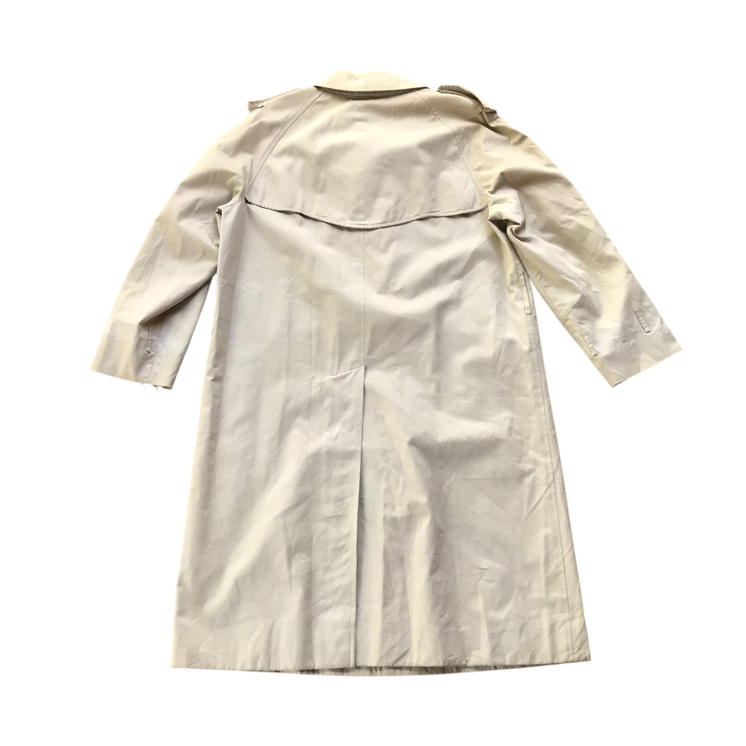 Burberry Vintage 90s Burberry Nova Check Trench Coat Jacket / medium Size US M / EU 48-50 / 2 - 8 Thumbnail