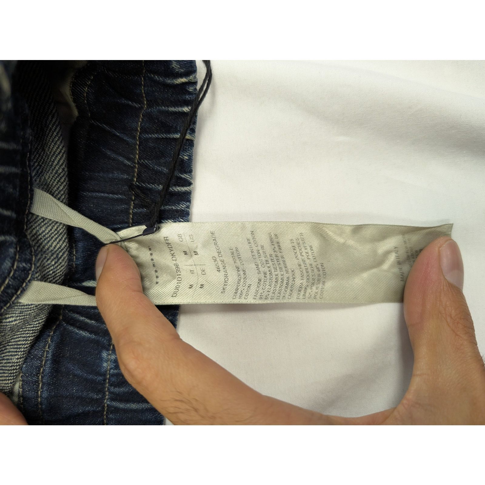 Rick Owens Drkshdw o1rshd1 Double Cargo Jumbo Belas Trouser Sky/Orange Degrade Size US 32 / EU 48 - 17 Thumbnail