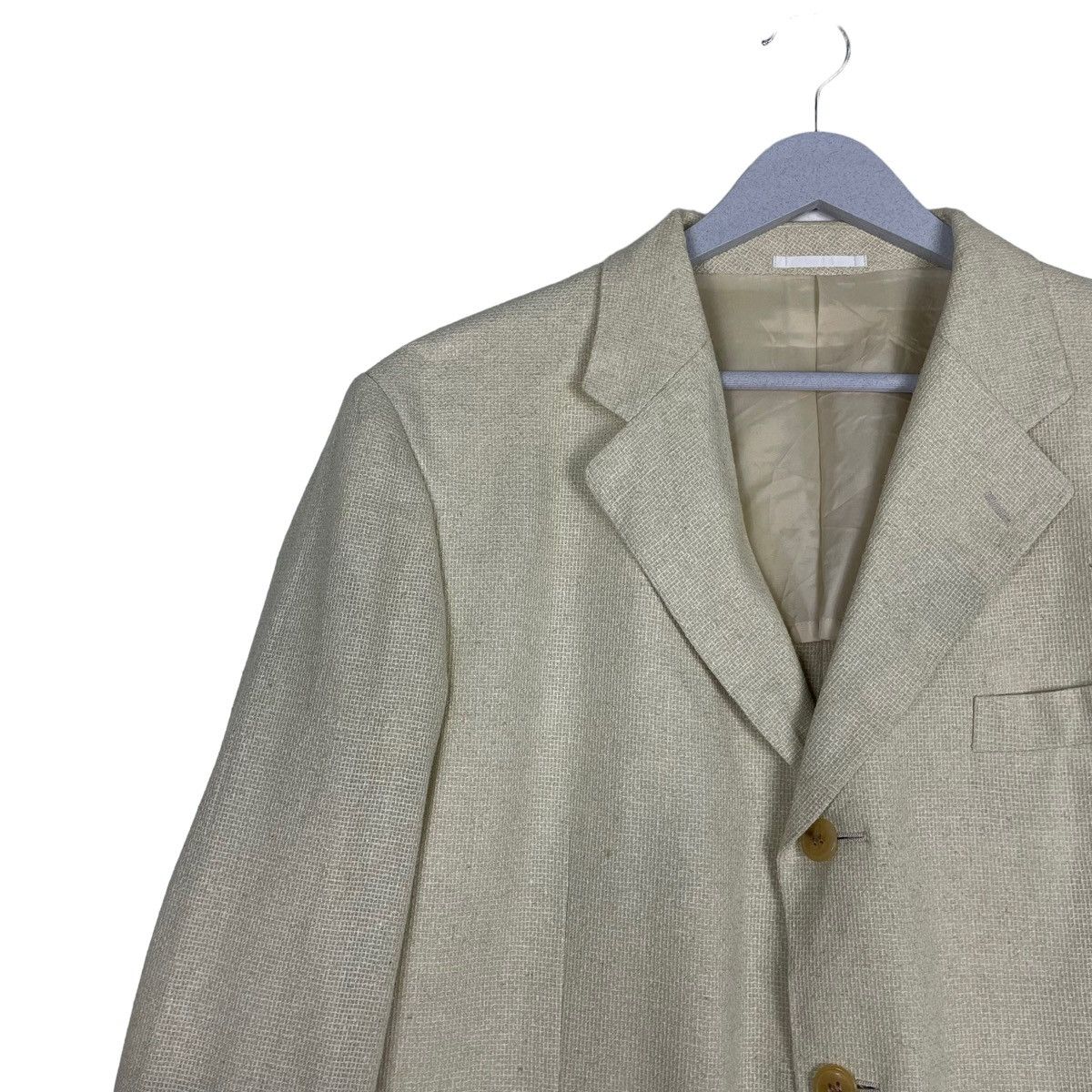 Lancel × Vintage 💥LANCEL VINTAGE LINEN JACKET Size US M / EU 48-50 / 2 - 6 Thumbnail