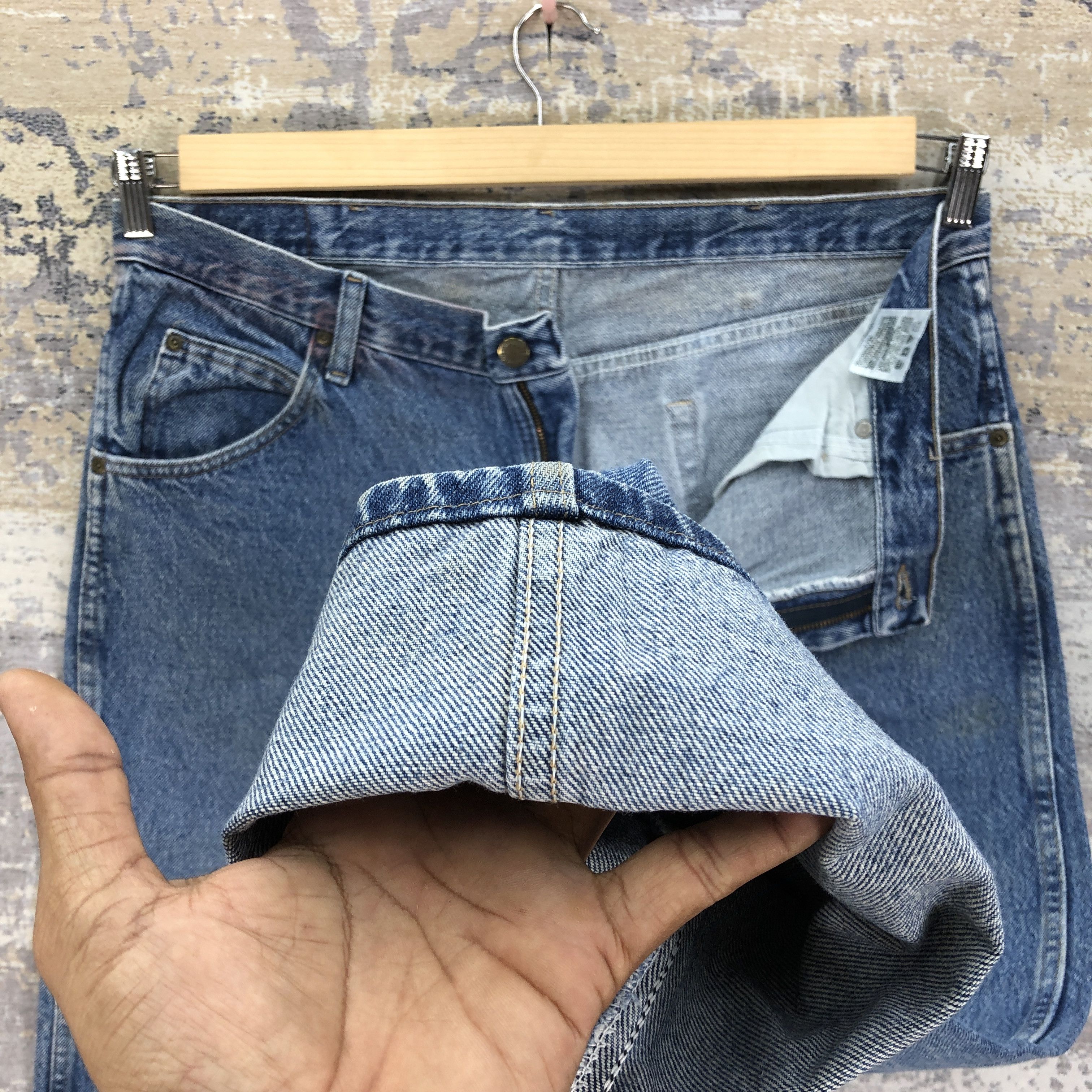 Wrangler Vintage Wrangler Jeans Blue Wrangler Stonewash Denim Size US 36 / EU 52 - 8 Thumbnail