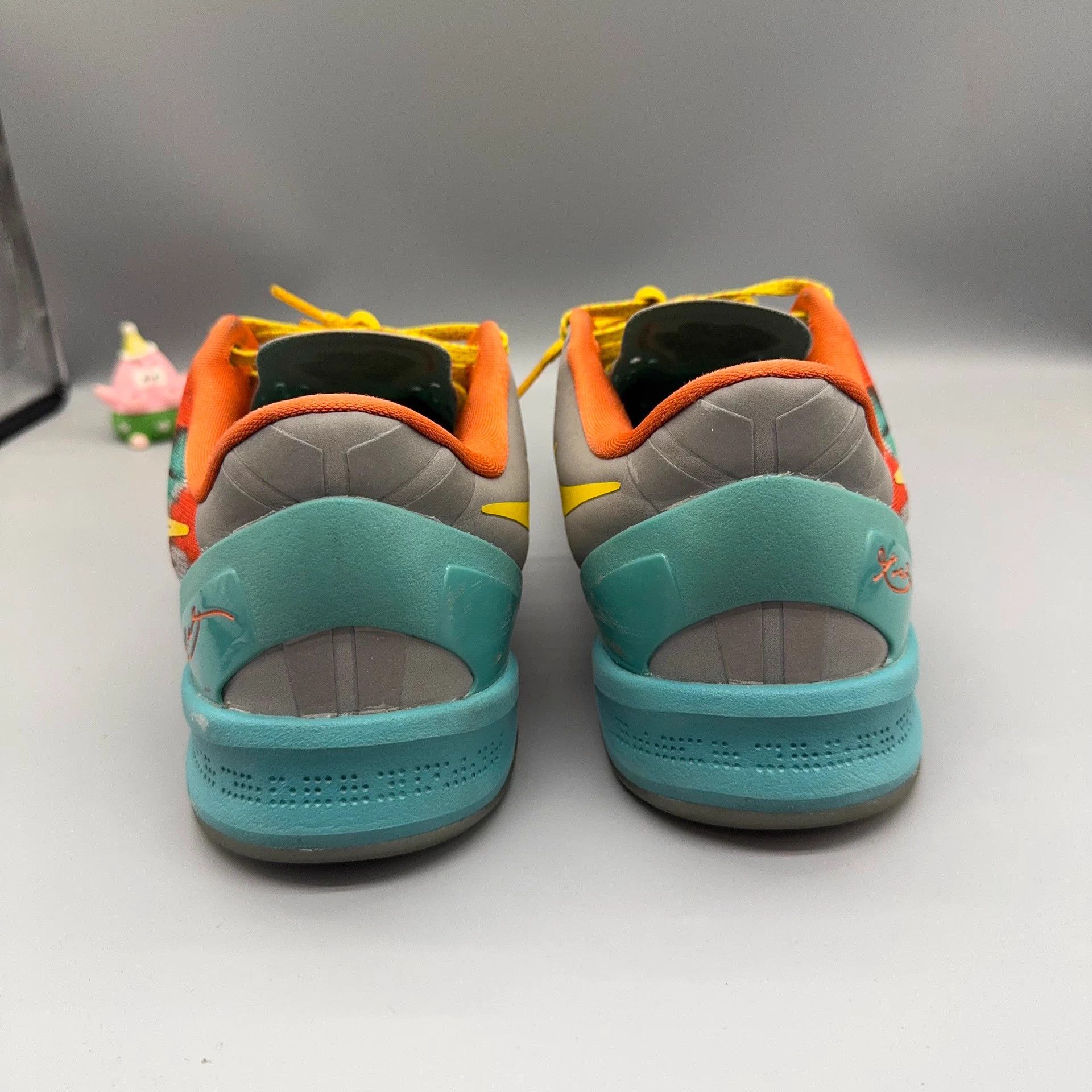 Nike Nike Kobe 8 Blue Red Orange 42.5 Size US 9.5 / EU 42-43 - 3 Thumbnail