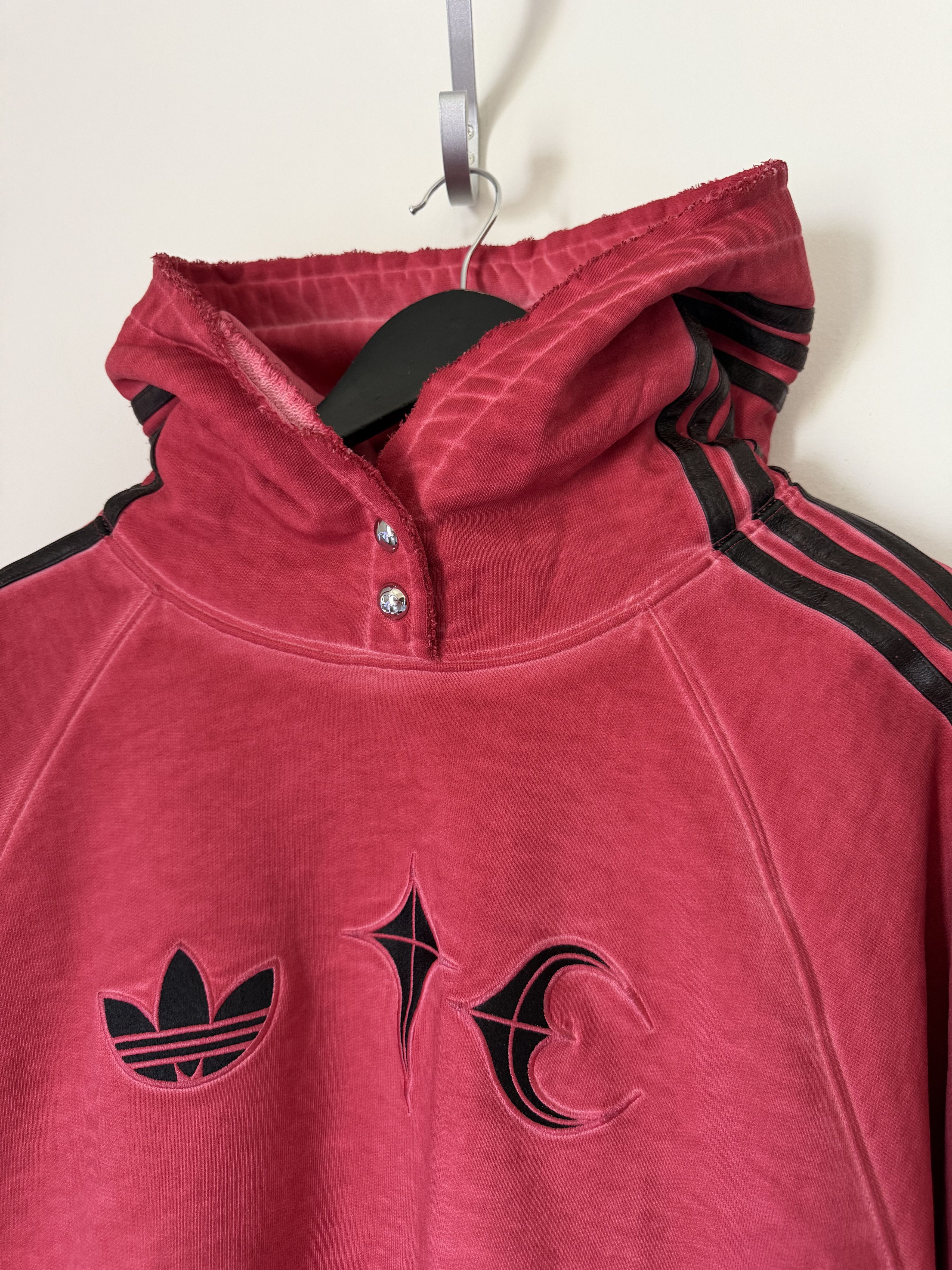 Adidas × Thug Club Thug Club Adidas Hoodie in Power Red Size US XL / EU 56 / 4 - 2 Thumbnail