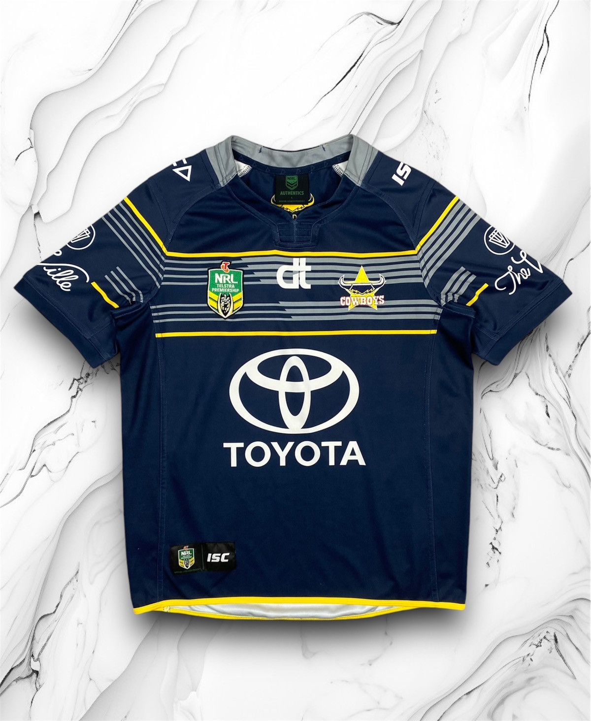 Vintage Cowboys NRL Toyota Rugby Jersey Blokcore Size US L / EU 52-54 / 3 - 1 Thumbnail