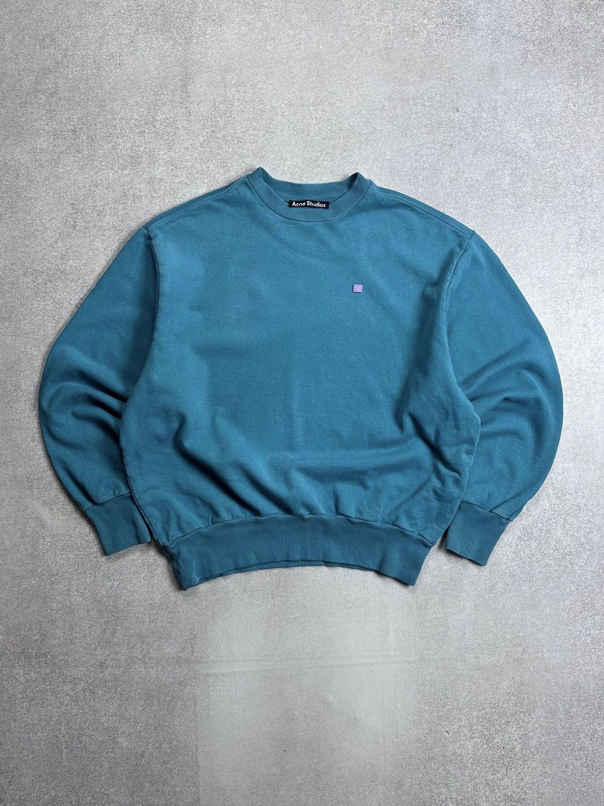 Acne Studios Acne Studios Patch Face Sweatshirt XS Size US XS / EU 42 / 0 - 1 Thumbnail