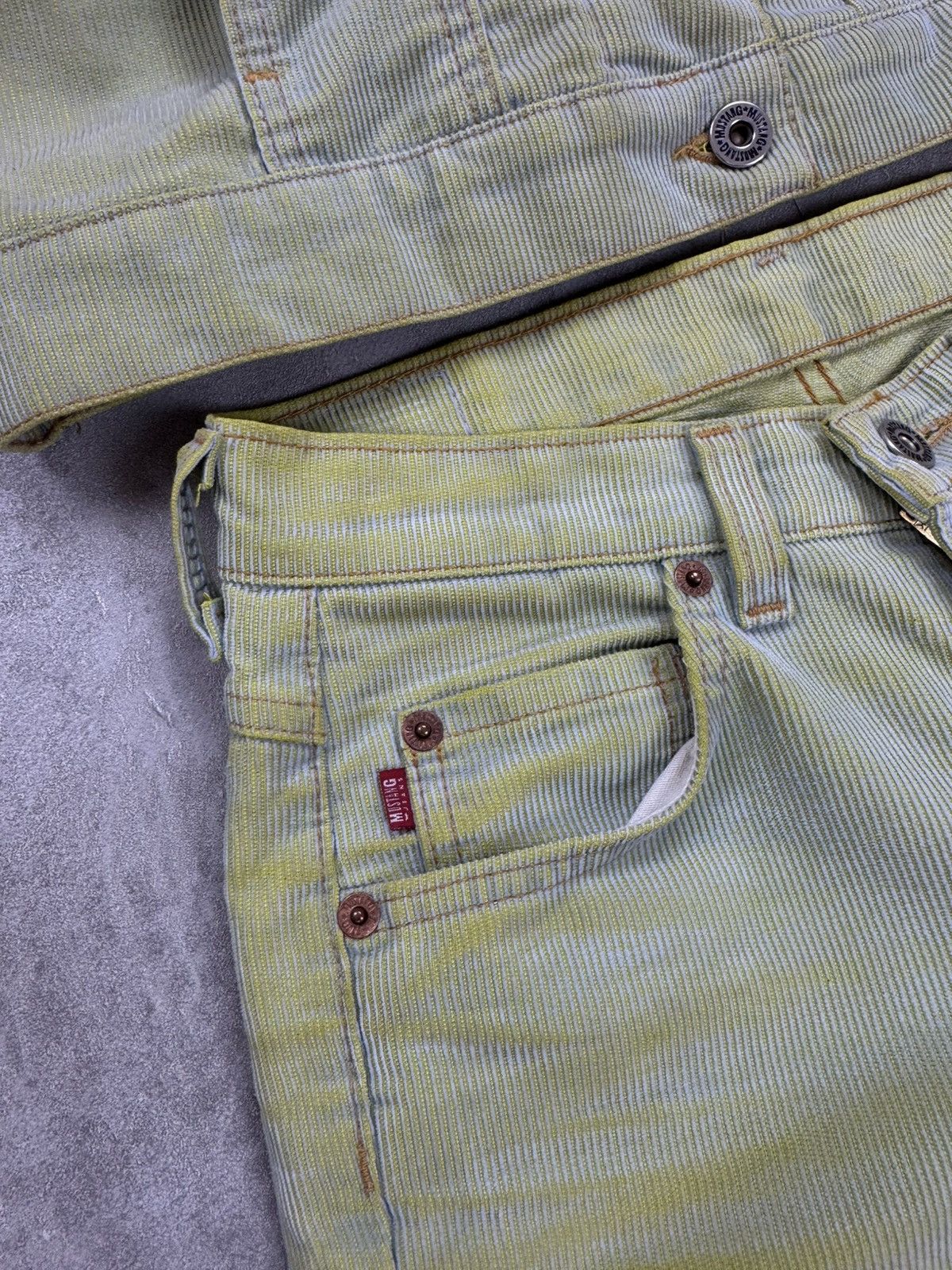 Mustang Vintage Mustang corduroy pants & jacket sets faded green Size M / US 6-8 / IT 42-44 - 15 Thumbnail