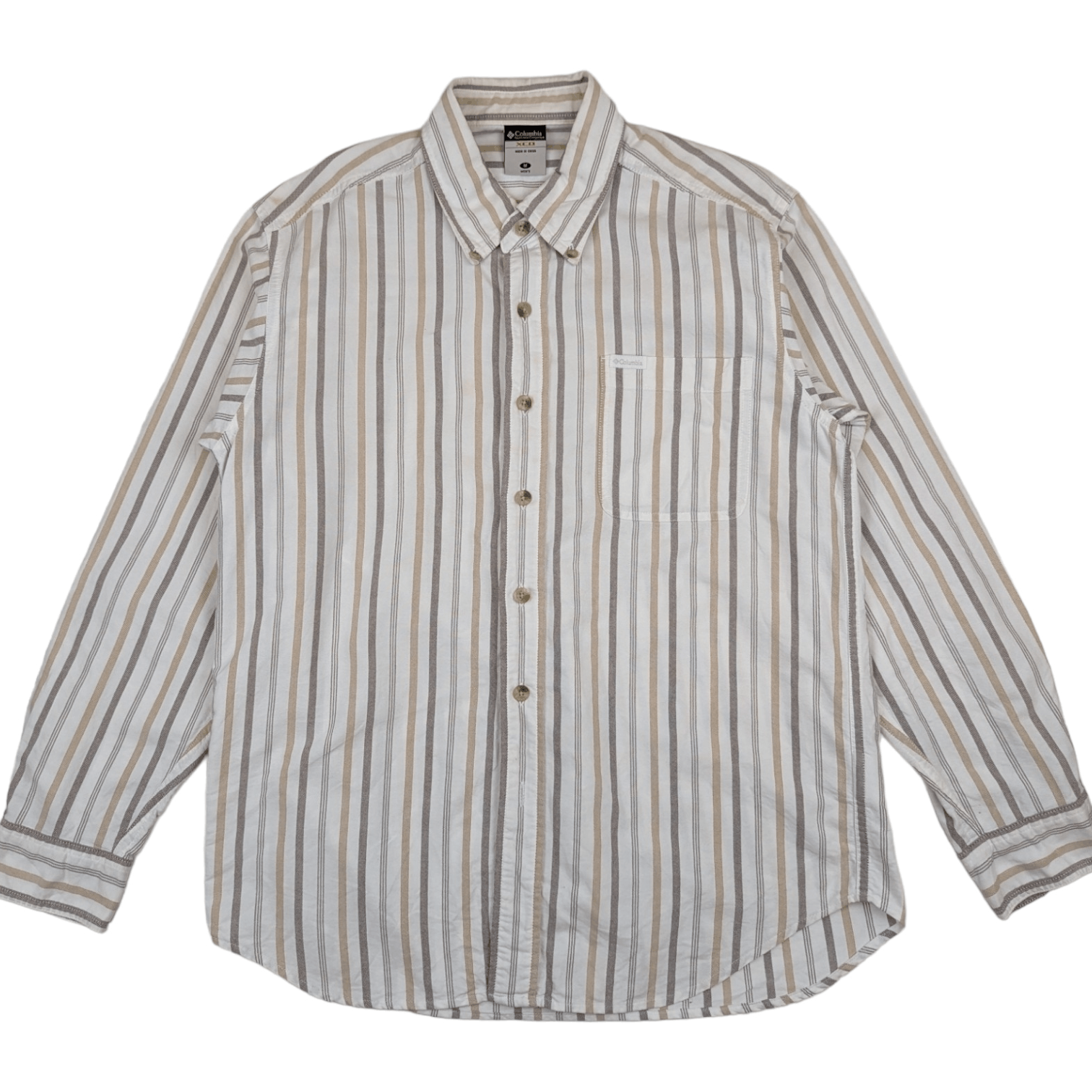 Columbia COLUMBIA Striped Button Up Shirt Flannel Outdoor Hiking Size US M / EU 48-50 / 2 - 3 Thumbnail