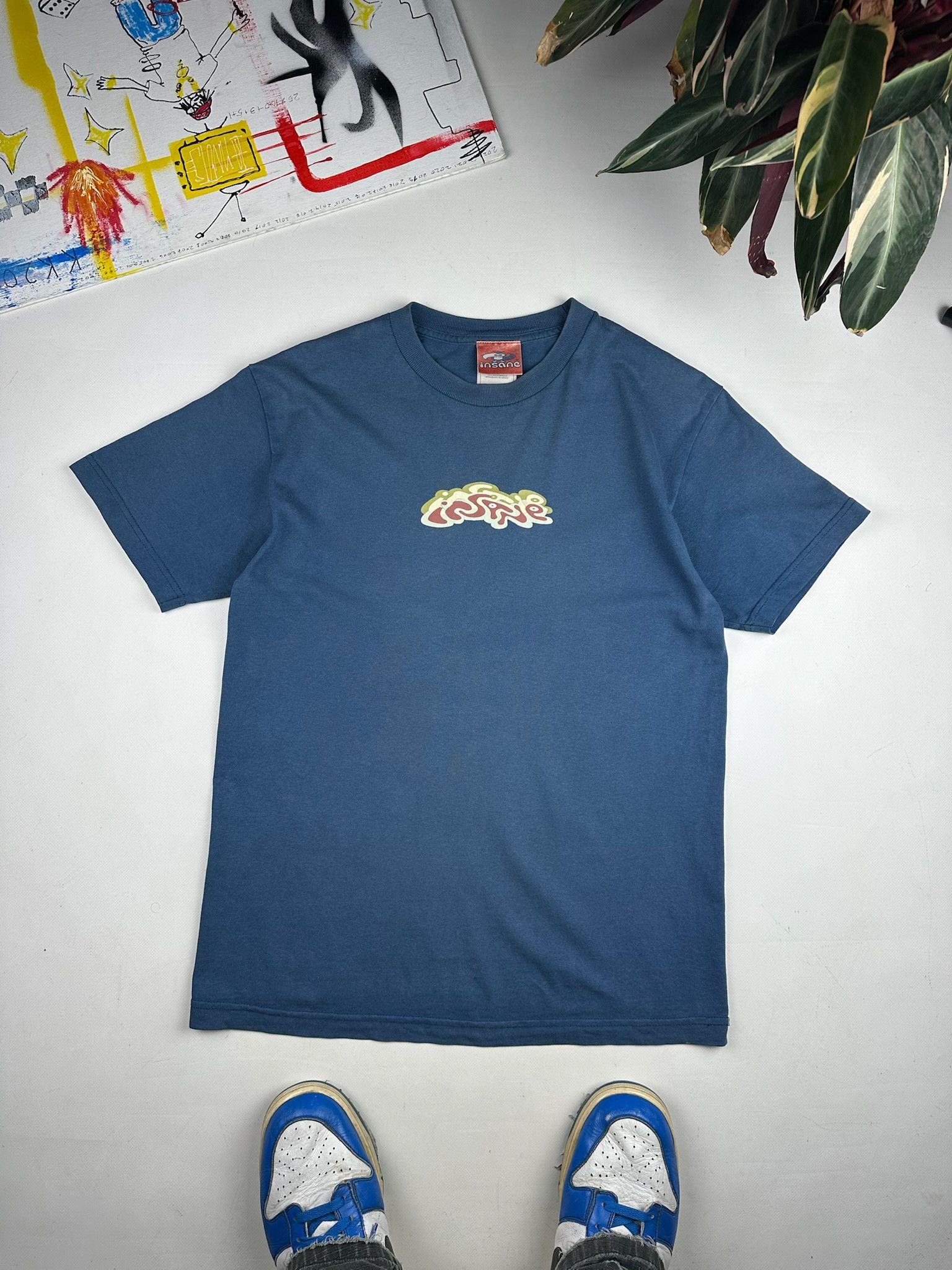 Shorty's Skateboards Vintage 90s Insane Slam City Skateboards acid logo Size US M / EU 48-50 / 2 - 8 Thumbnail