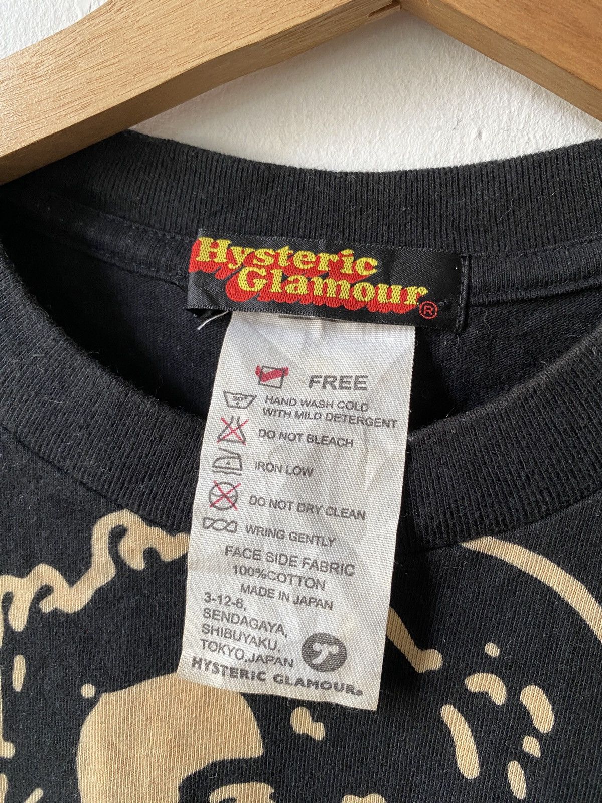 Hysteric Glamour × Japanese Brand Japanese Brand Hysteric Glamour Iconic Girl Big Print Tee Size US S / EU 44-46 / 1 - 5 Thumbnail