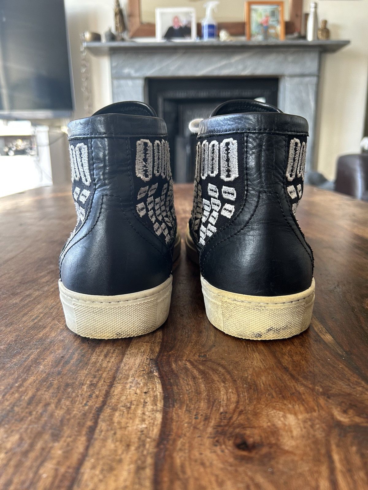 Alexander McQueen 00s Alexander McQueen McQ Razorblade Mid-Top Sneakers Size US 10 / EU 43 - 4 Thumbnail