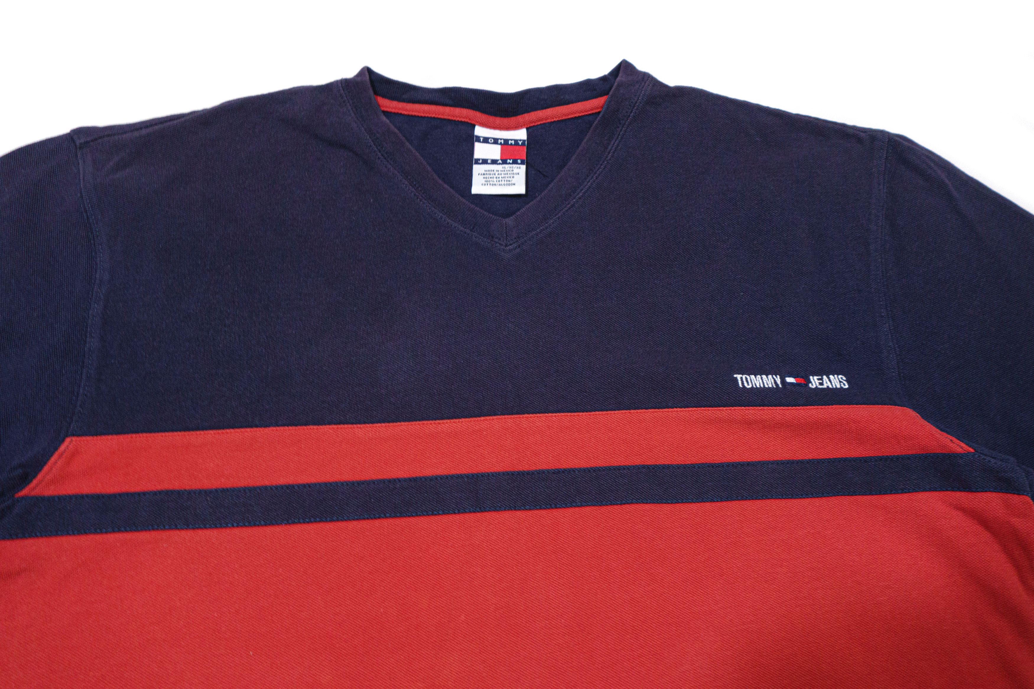 Tommy Hilfiger Two Tone Logo T-Shirt Size US XL / EU 56 / 4 - 3 Thumbnail