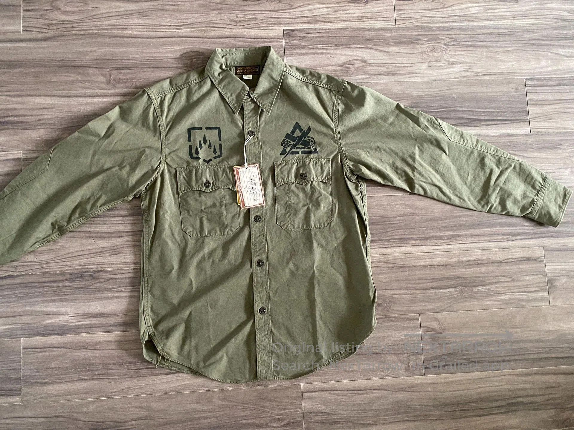 Freewheelers Freewheelers Officer Shirt. Size US L / EU 52-54 / 3 - 1 Thumbnail
