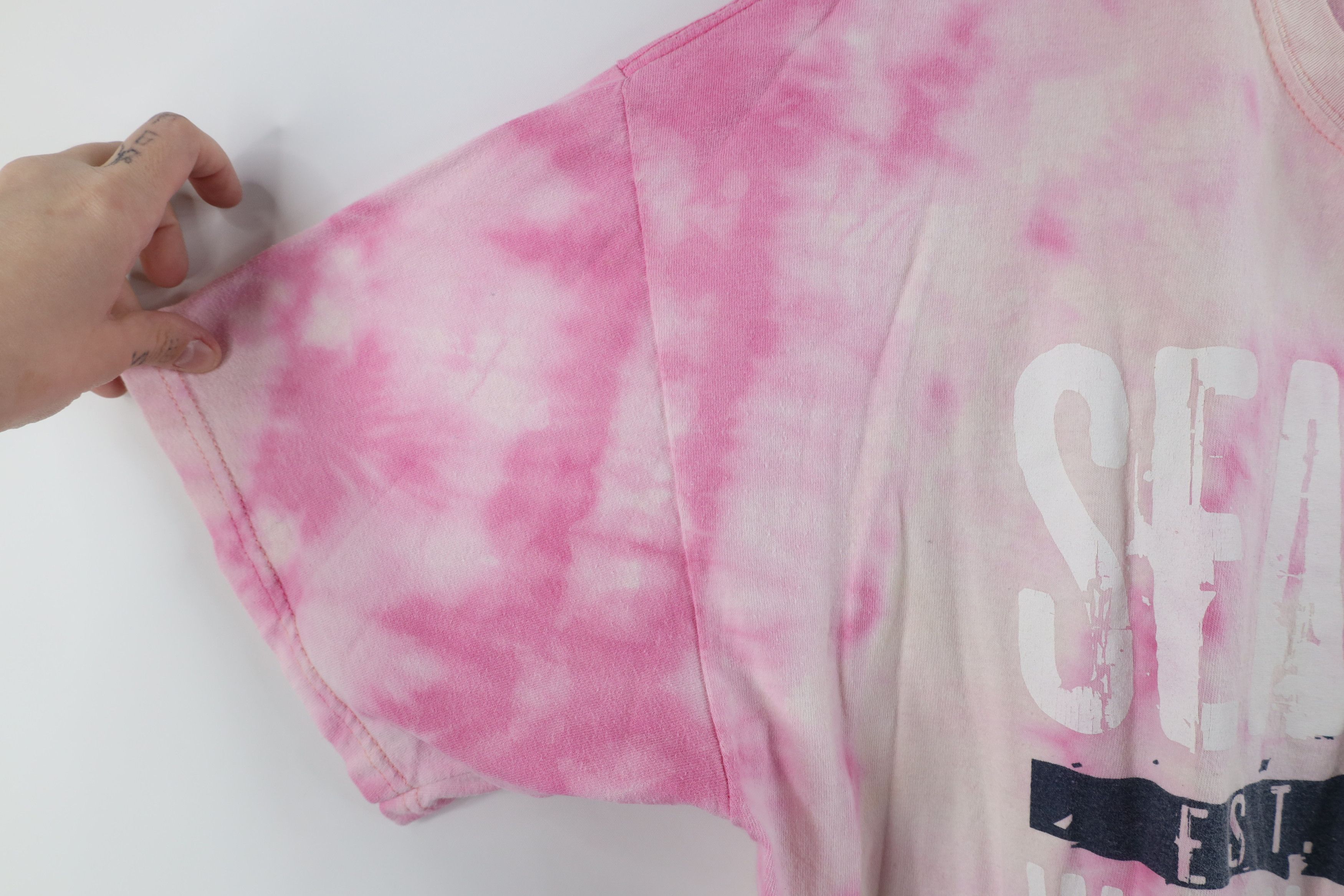 Vintage Vintage Streetwear Acid Wash Seattle Washington T-Shirt Size US XL / EU 56 / 4 - 8 Thumbnail