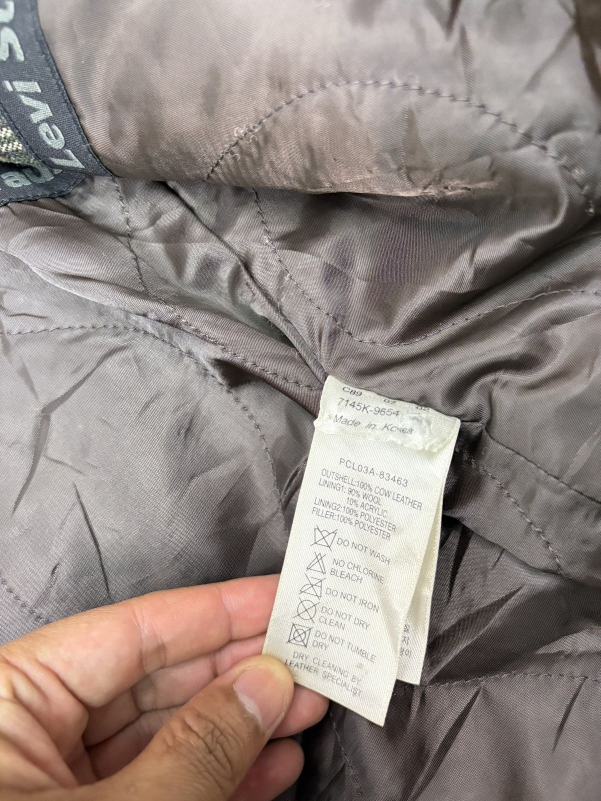 Levi's Vintage Levis Cow Leather Jacket size XL Size US XL / EU 56 / 4 - 5 Thumbnail