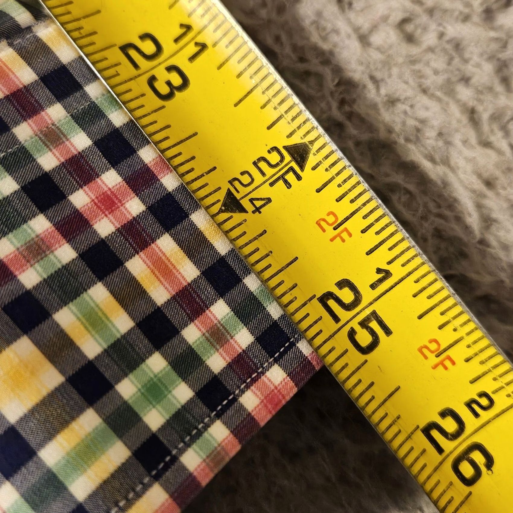 Eton Eton Shirt Men 42 16.5 Checkered Plaid Cotton Long Sleeve Contemporary Fit White Blue Green Men Size US XL / EU 56 / 4 - 6 Thumbnail