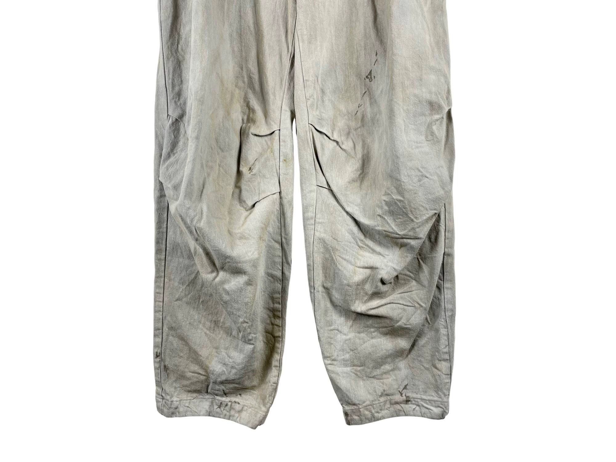 Devoa DEVOA Vintage Wash Wide Leg Scimitar Pants Size US 34 / EU 50 - 4 Thumbnail