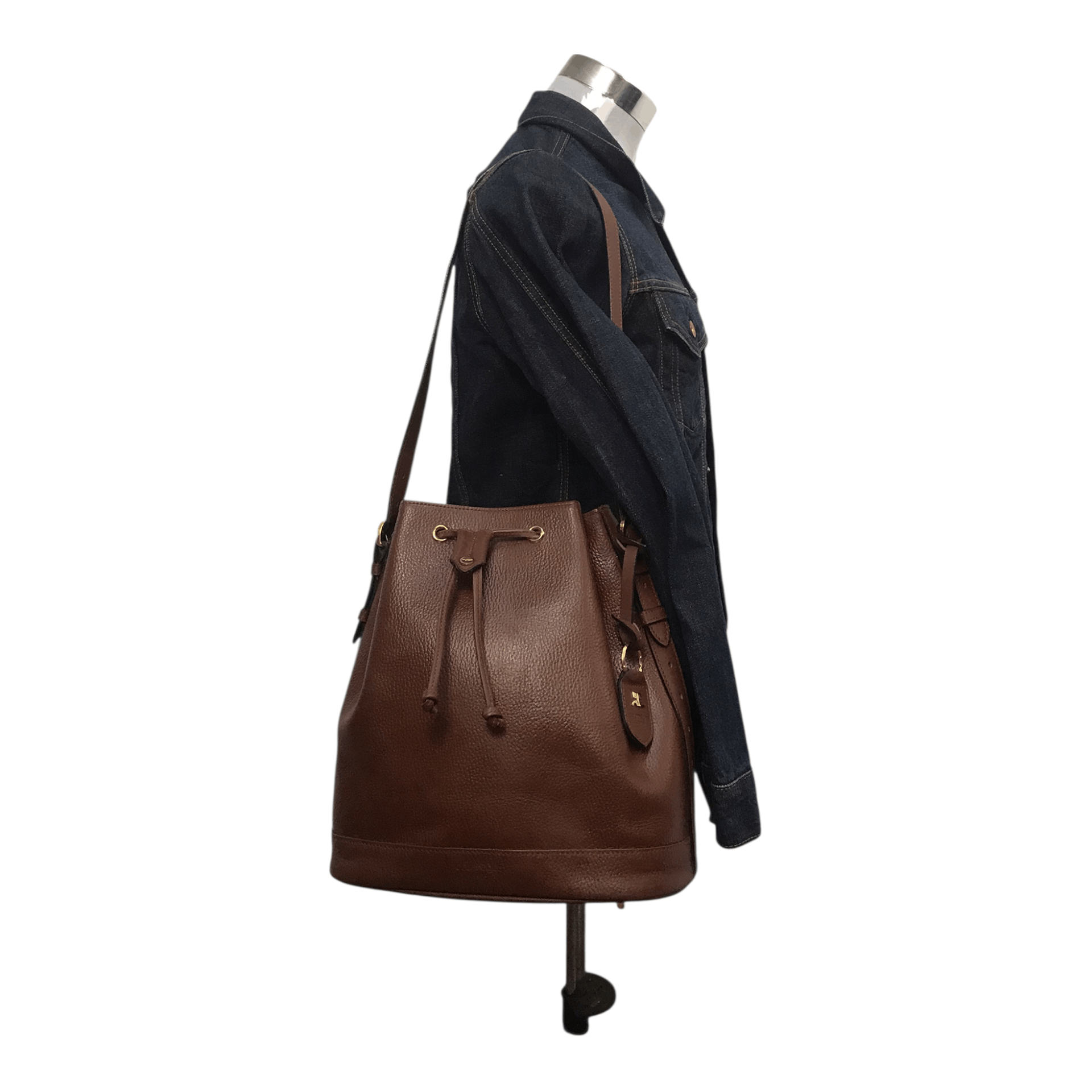 Courreges Courreges Paris Leather Bucket handBag Size ONE SIZE - 1 Thumbnail