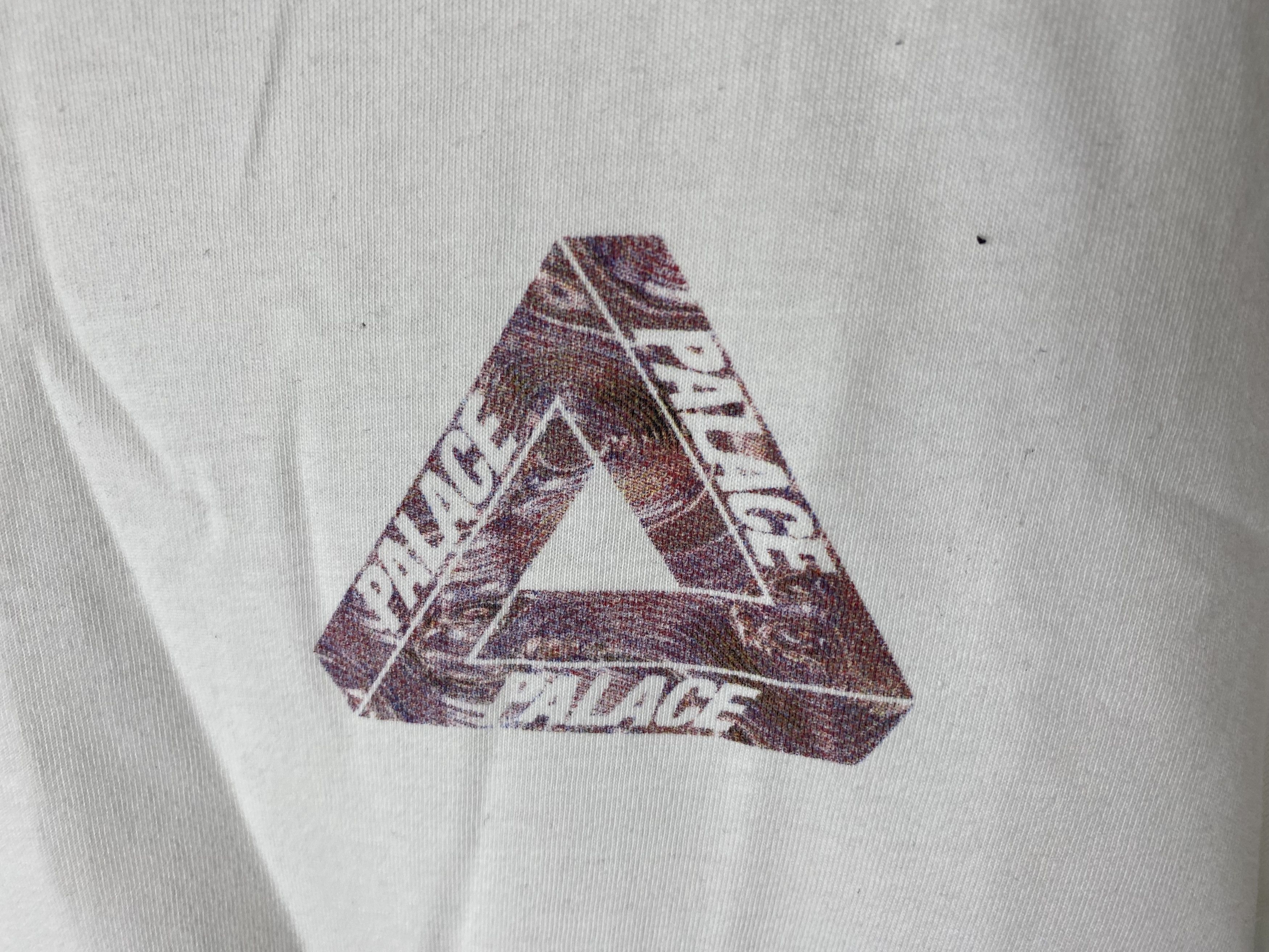 Palace PALACE SKATEBOARDS TSHIRT BIG LOGO WHITE T-SHIRT CREW NECK Size US L / EU 52-54 / 3 - 4 Thumbnail