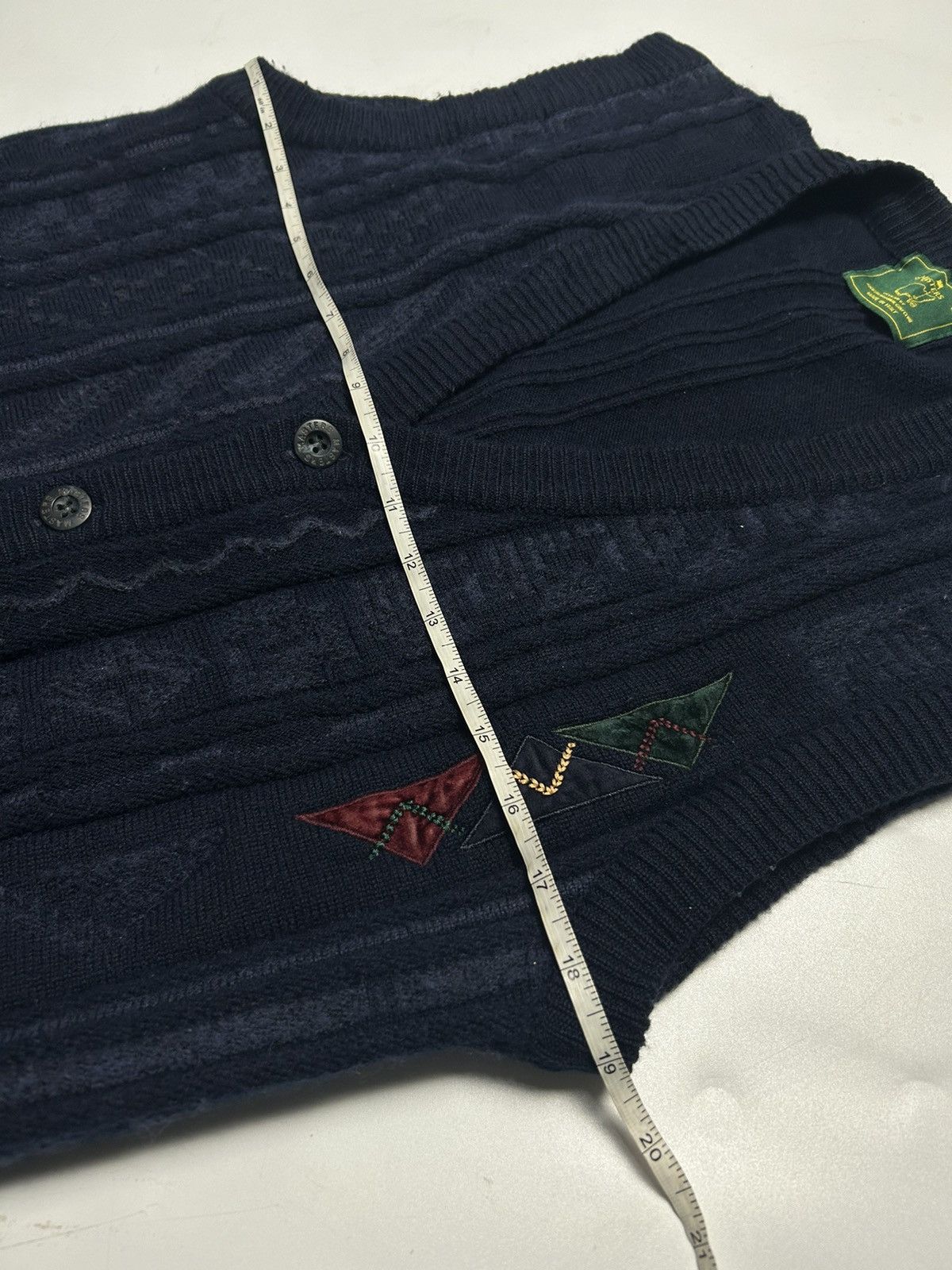 The Masters × Vintage VINTAGE MASTERS GOLF CLUB KNITWEAR VEST Size US S / EU 44-46 / 1 - 5 Thumbnail