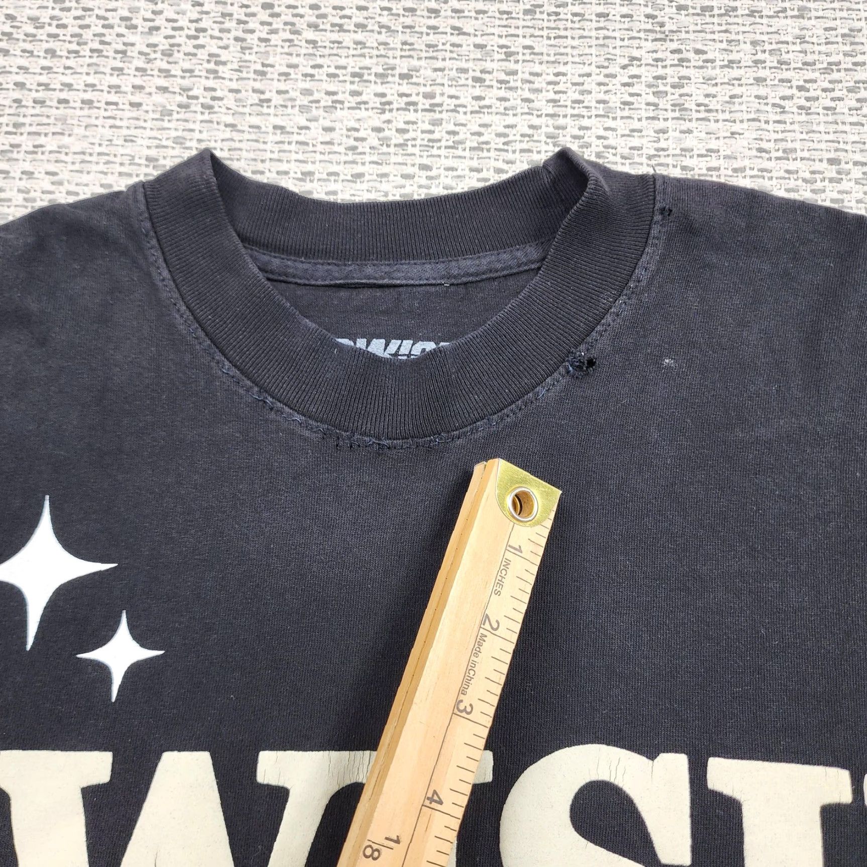 Spell Swish Studios Shirt Mens XL Black Graphic Tee Made in USA Streetwear Spell Out Size US XL / EU 56 / 4 - 6 Thumbnail