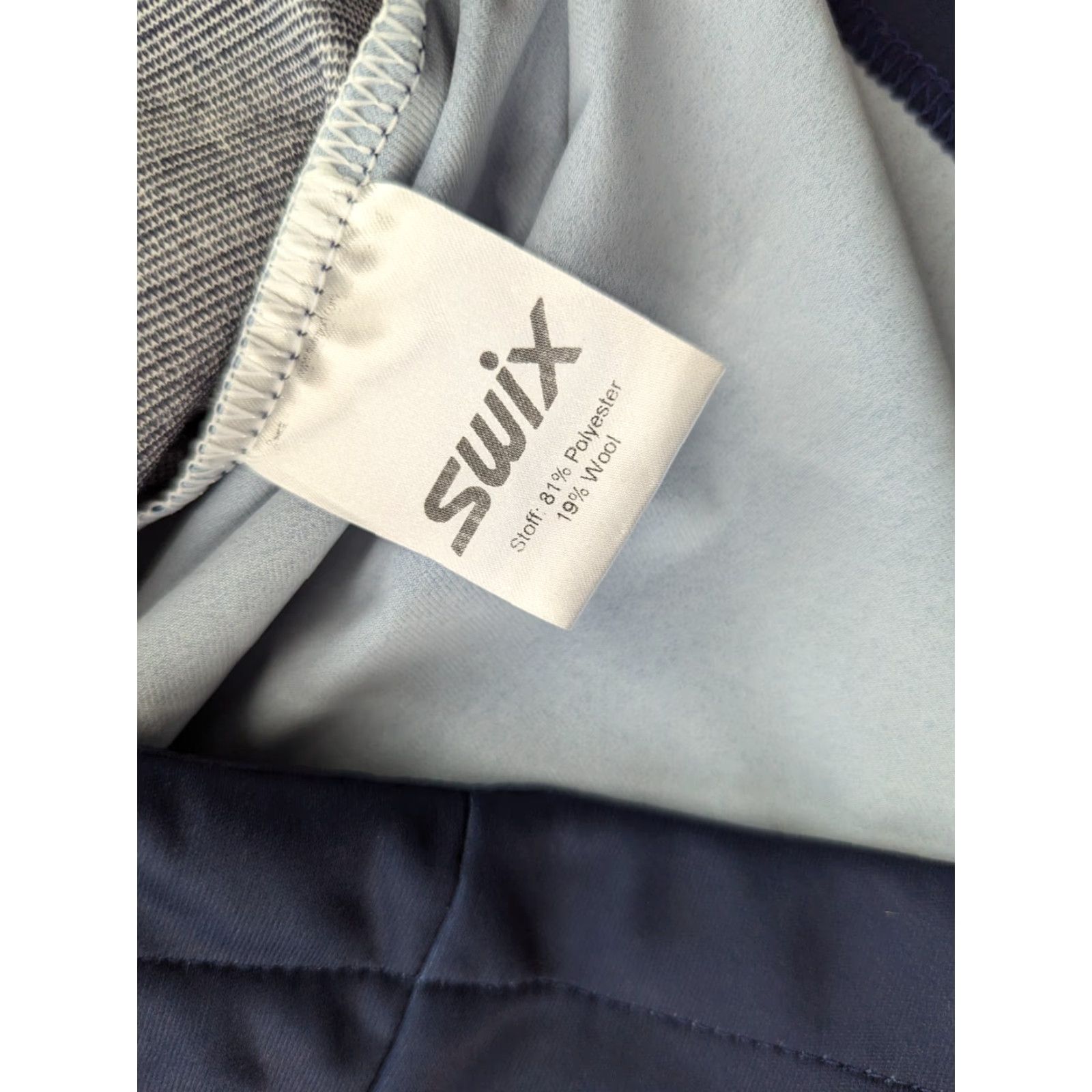 Vintage Swix Jacket Womens Medium Blue Full Zip Cross Country Ski Outdoor Size M / US 6-8 / IT 42-44 - 4 Thumbnail