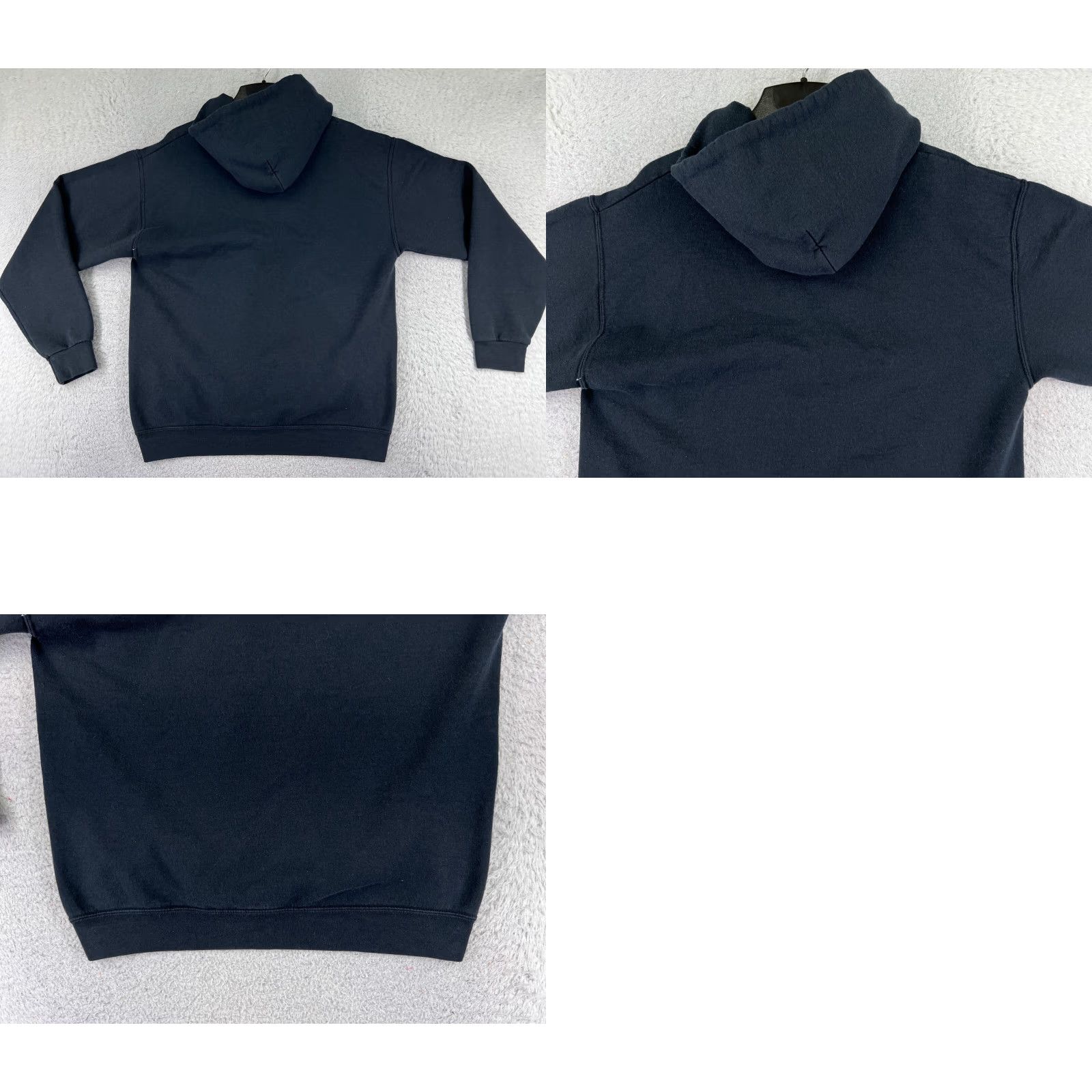 Jerzees US Army Hoodie Mens Regular M Black Cotton Blend Jersey Pocket Logo Crew Neck Pullover Size US M / EU 48-50 / 2 - 9 Thumbnail