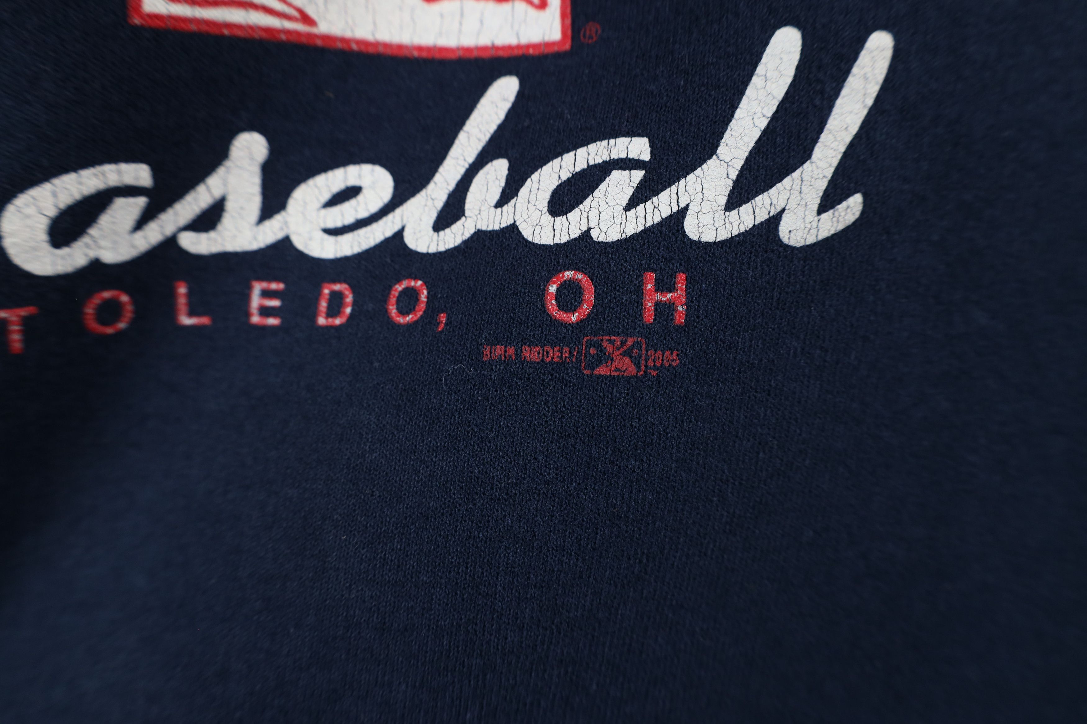 Vintage Vintage Y2K 2005 Baseball Toledo Mud Hens Sweatshirt Blue Size US XXL / EU 58 / 5 - 5 Thumbnail