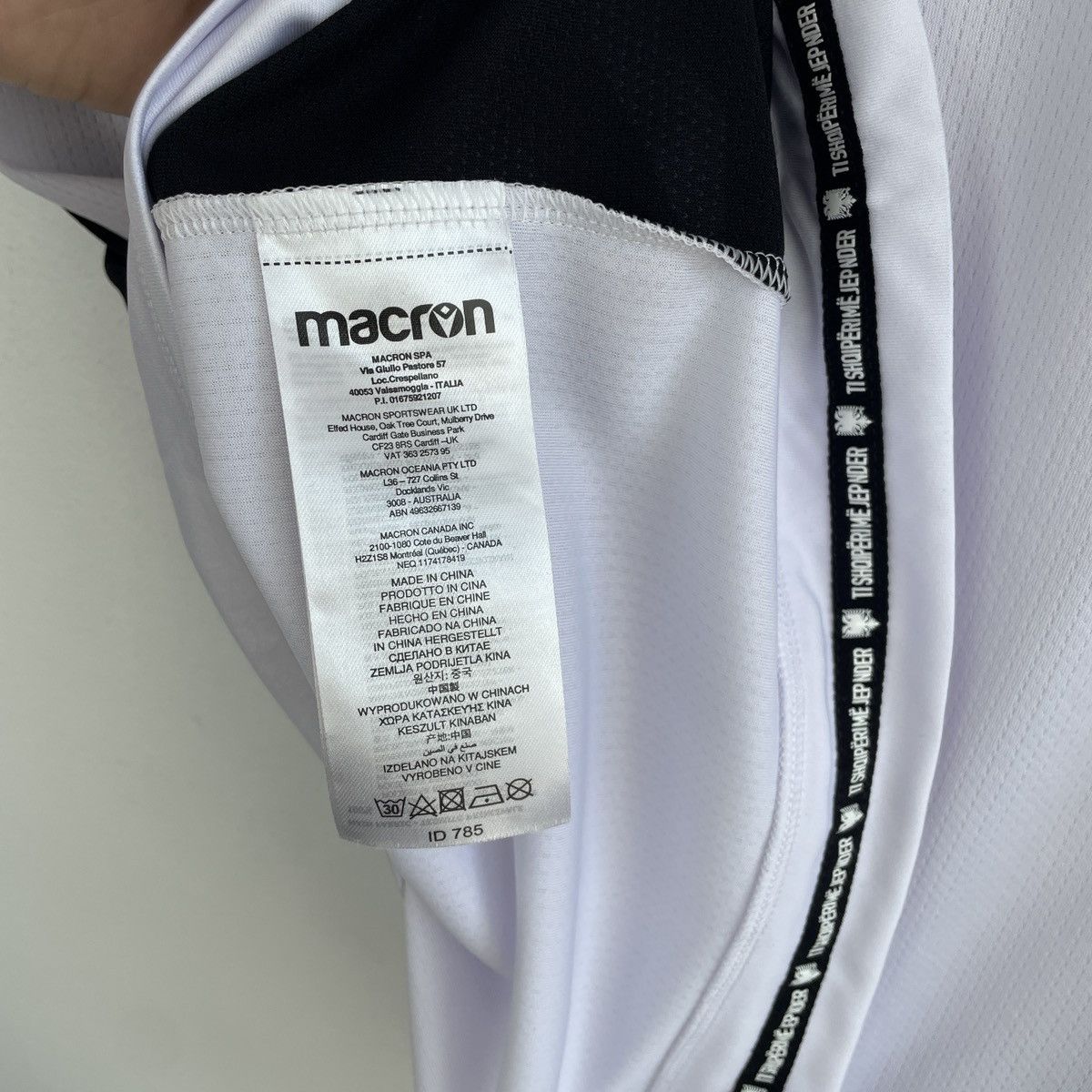 Macron Albania Authentic Away Jersey Shirt Men 2023/2024 size XXL Size US XXL / EU 58 / 5 - 9 Thumbnail