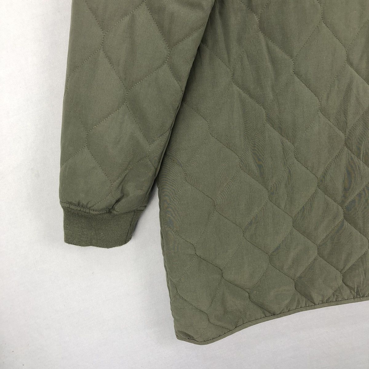 Japanese Brand Vintage Japanese Brand Spinkle Quilted Zipper Long Jacket Size US S / EU 44-46 / 1 - 13 Thumbnail