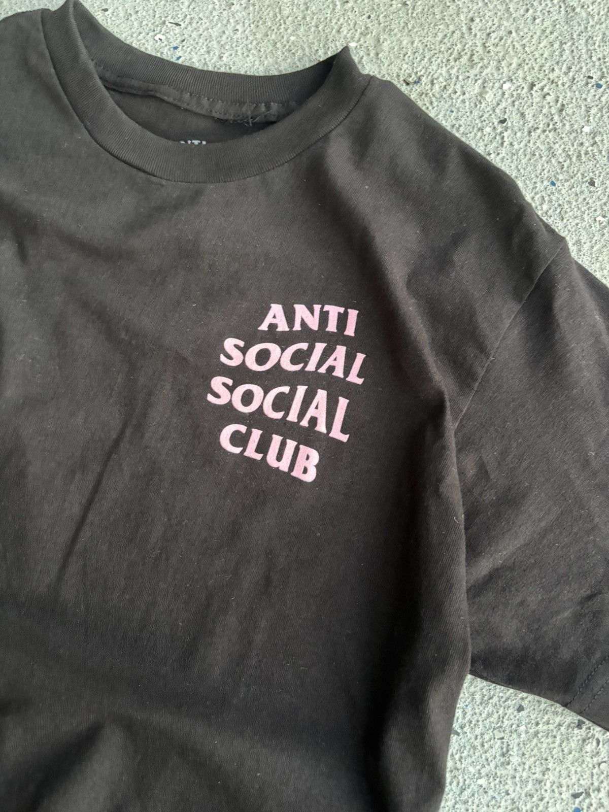 Anti Social Social Club Anti Social Social Club Pink Logo Tee - Brand New Size US M / EU 48-50 / 2 - 2 Thumbnail