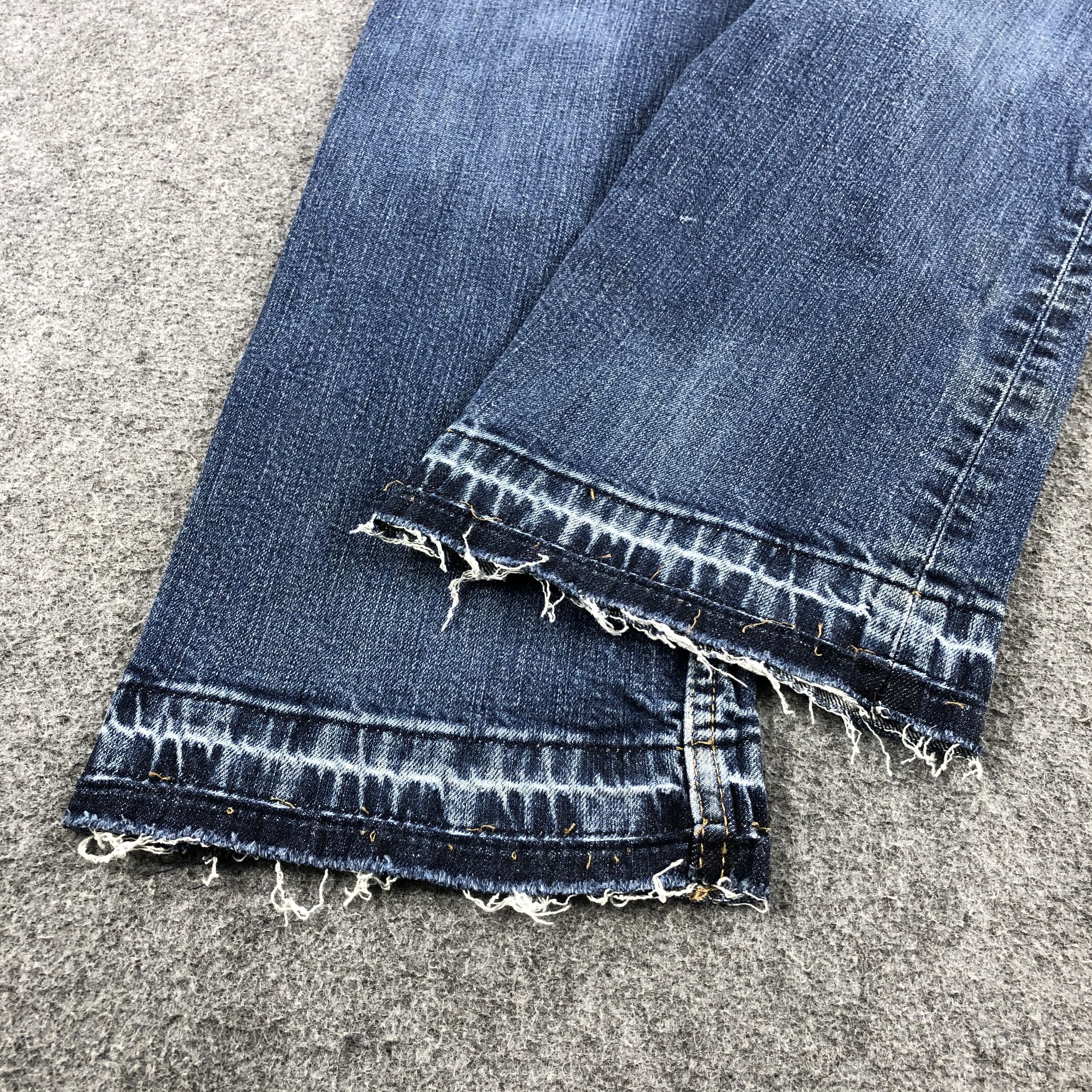 Levi's Vintage Levi's 505 Jeans Released Hem Faded Blue KJ433 Size US 33 - 6 Thumbnail