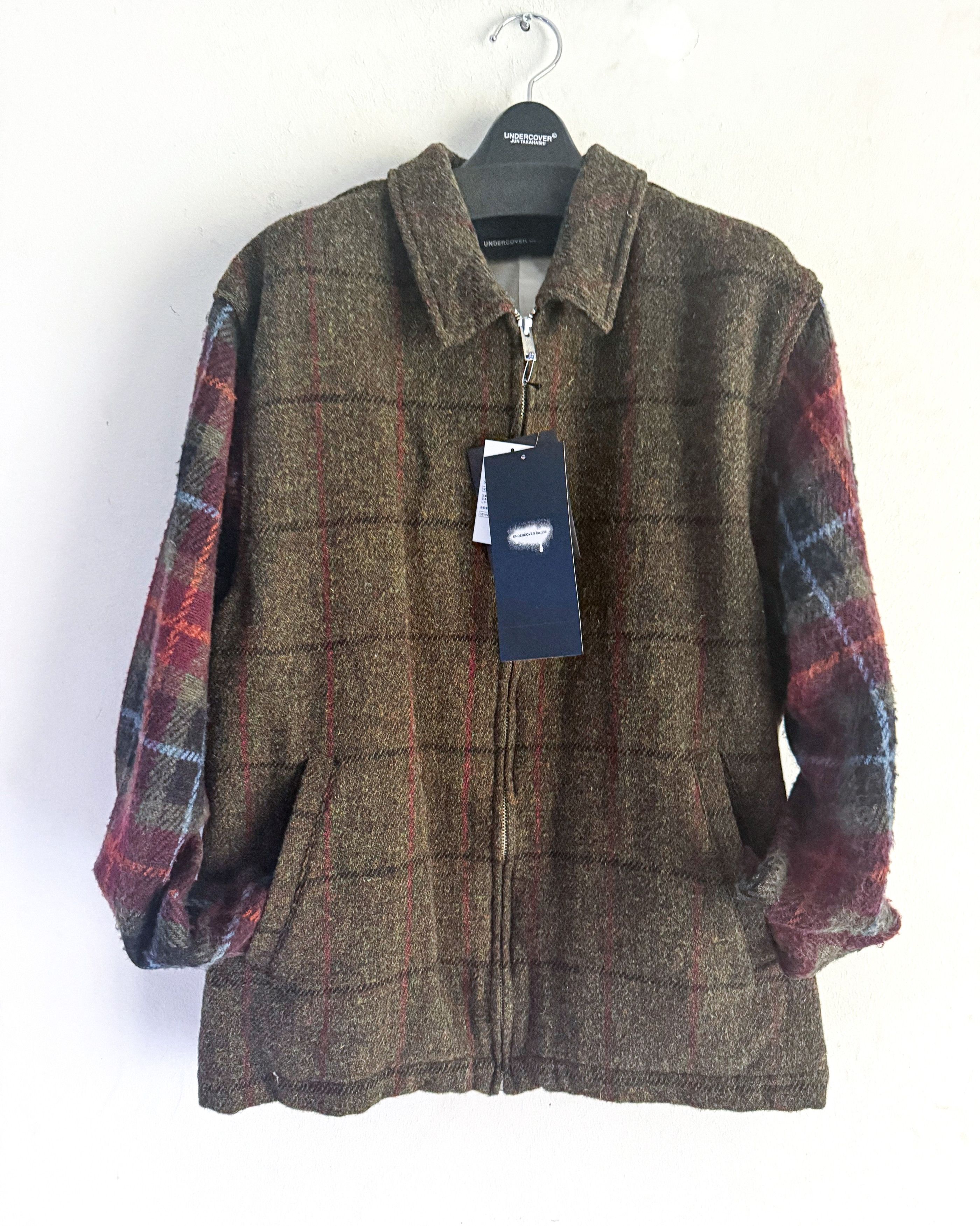 Undercover Runway FW'25 Harris Tweed Plaid Jacket Size US L / EU 52-54 / 3 - 2 Thumbnail