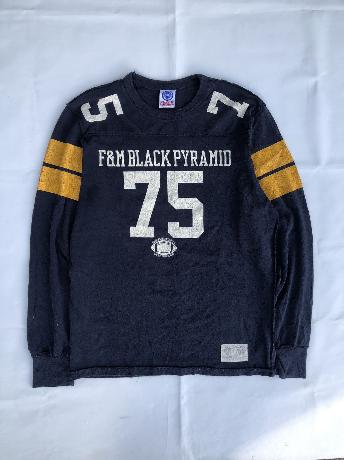 If Six Was Nine Franklin Marshal Tribal F&M Black Pyramid Tee Size US M / EU 48-50 / 2 - 1 Thumbnail