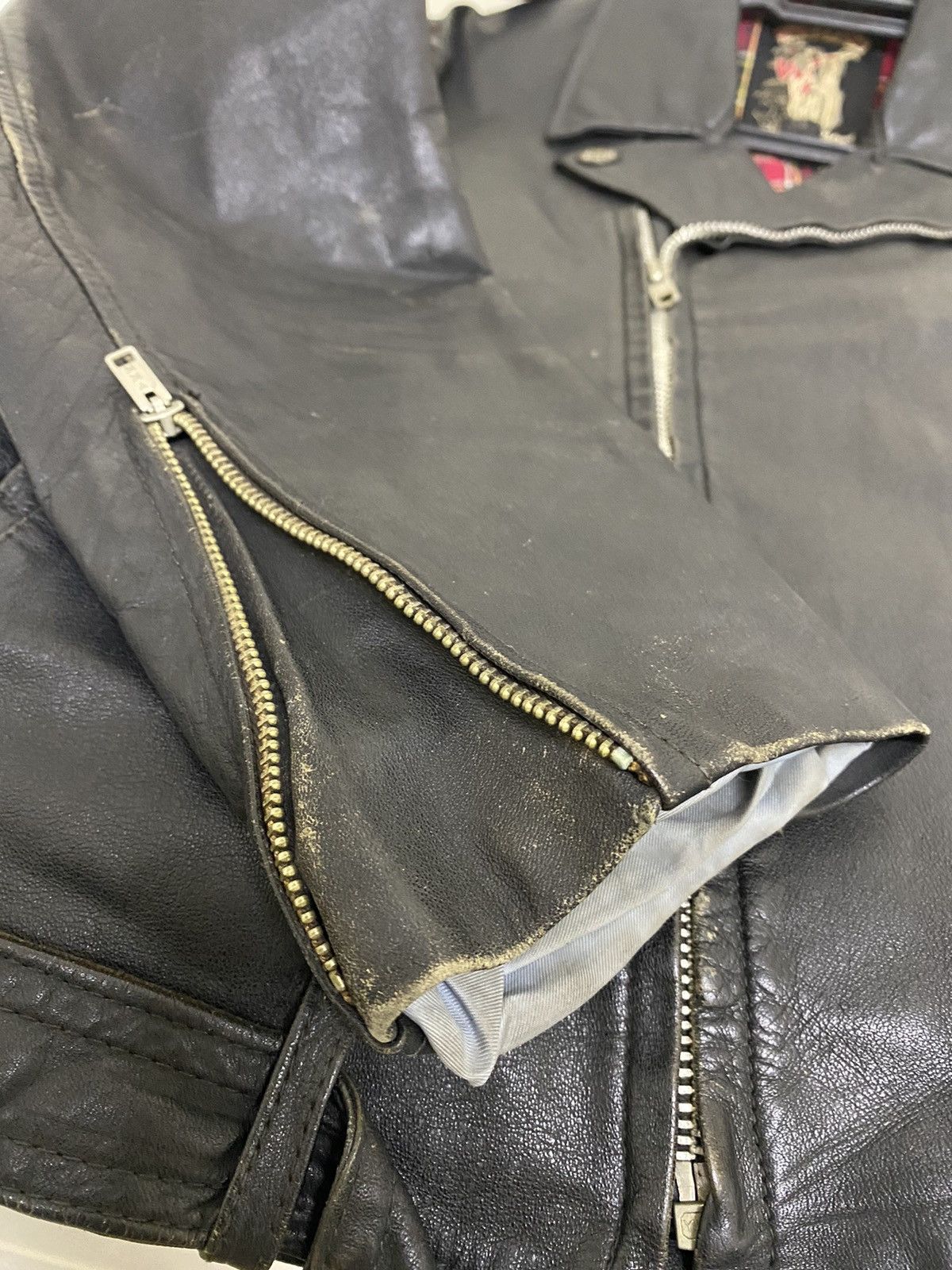 Designer × Japanese Brand MOTORCYCLE MATE / DOLPHIN (Original Leather Wear) Size US L / EU 52-54 / 3 - 18 Thumbnail