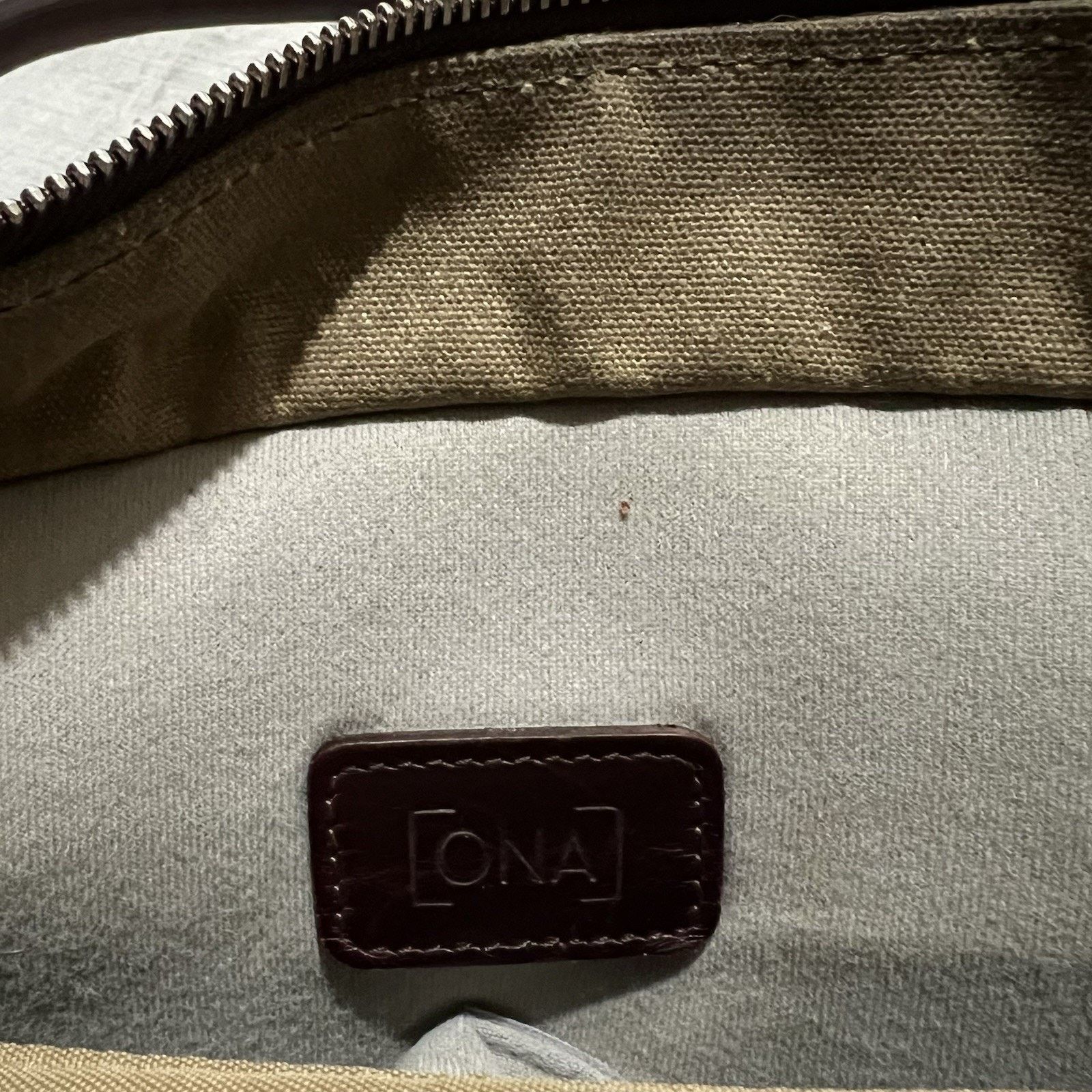 Other Ona Capri Camera Tote Bag Waxed Canvas Top Strap Padded Size ONE SIZE - 6 Thumbnail