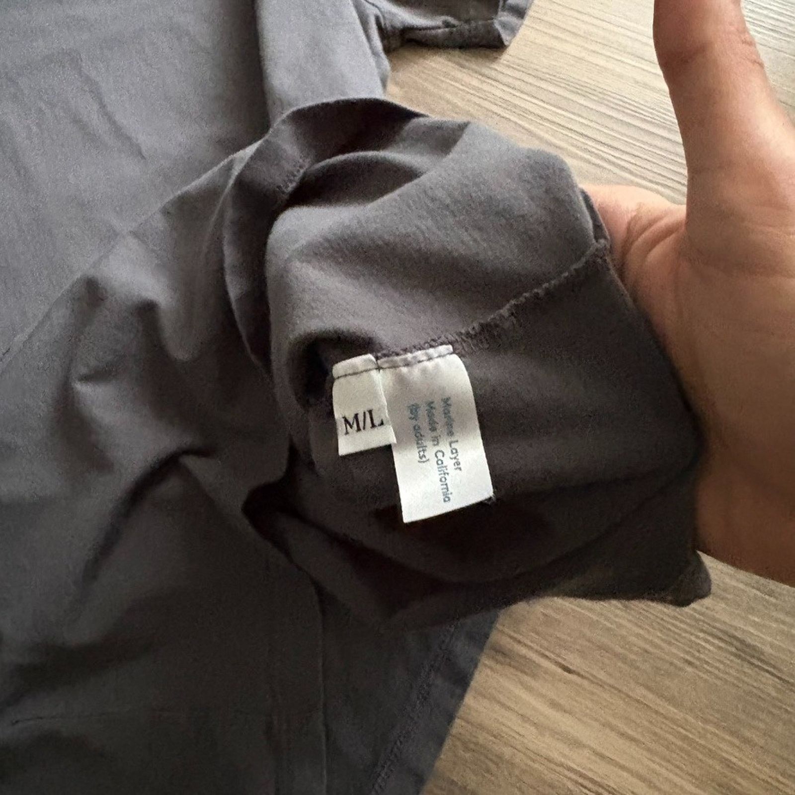 Marine Layer Marine Layer T-Shirt Men’s Size L Gray Crew Neck Size US L / EU 52-54 / 3 - 6 Thumbnail