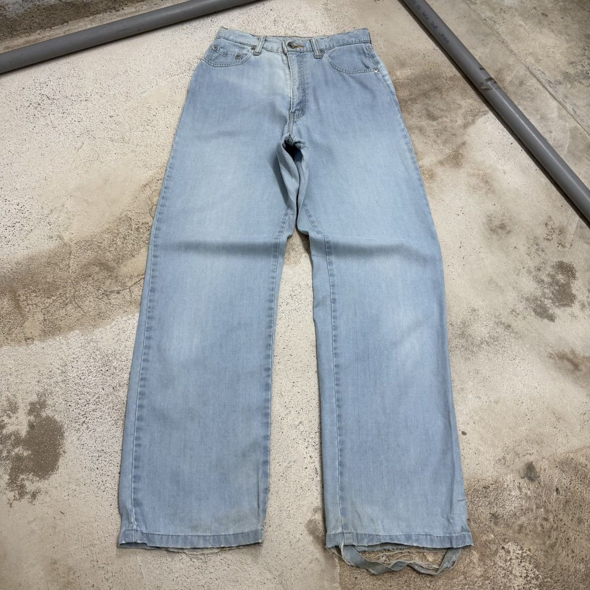 Levi's Vintage 96’s Levis Women Cotton Distressed Pants Size 28" / US 6 / IT 42 - 3 Thumbnail