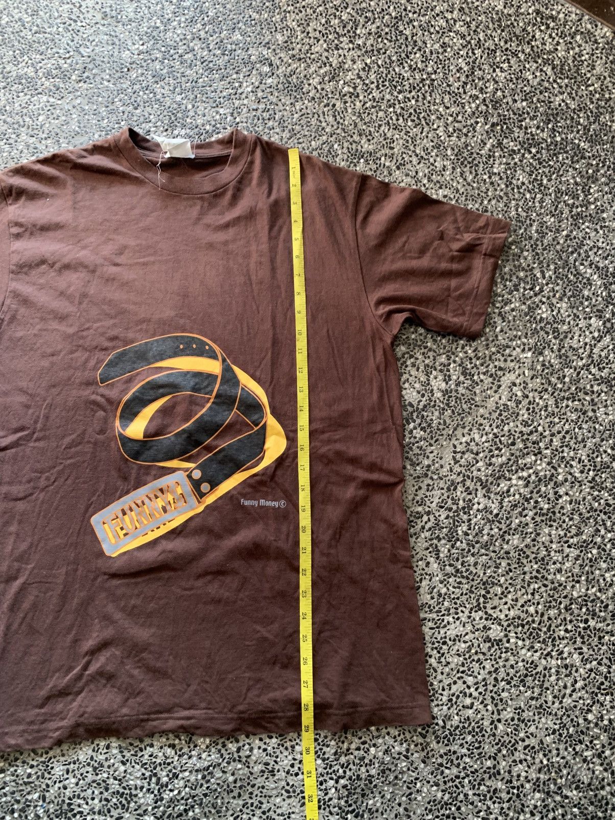 Japanese Brand × Vintage Vintage 90s Funny Money Graphics Art / Streetwear T shirt Size US L / EU 52-54 / 3 - 9 Thumbnail