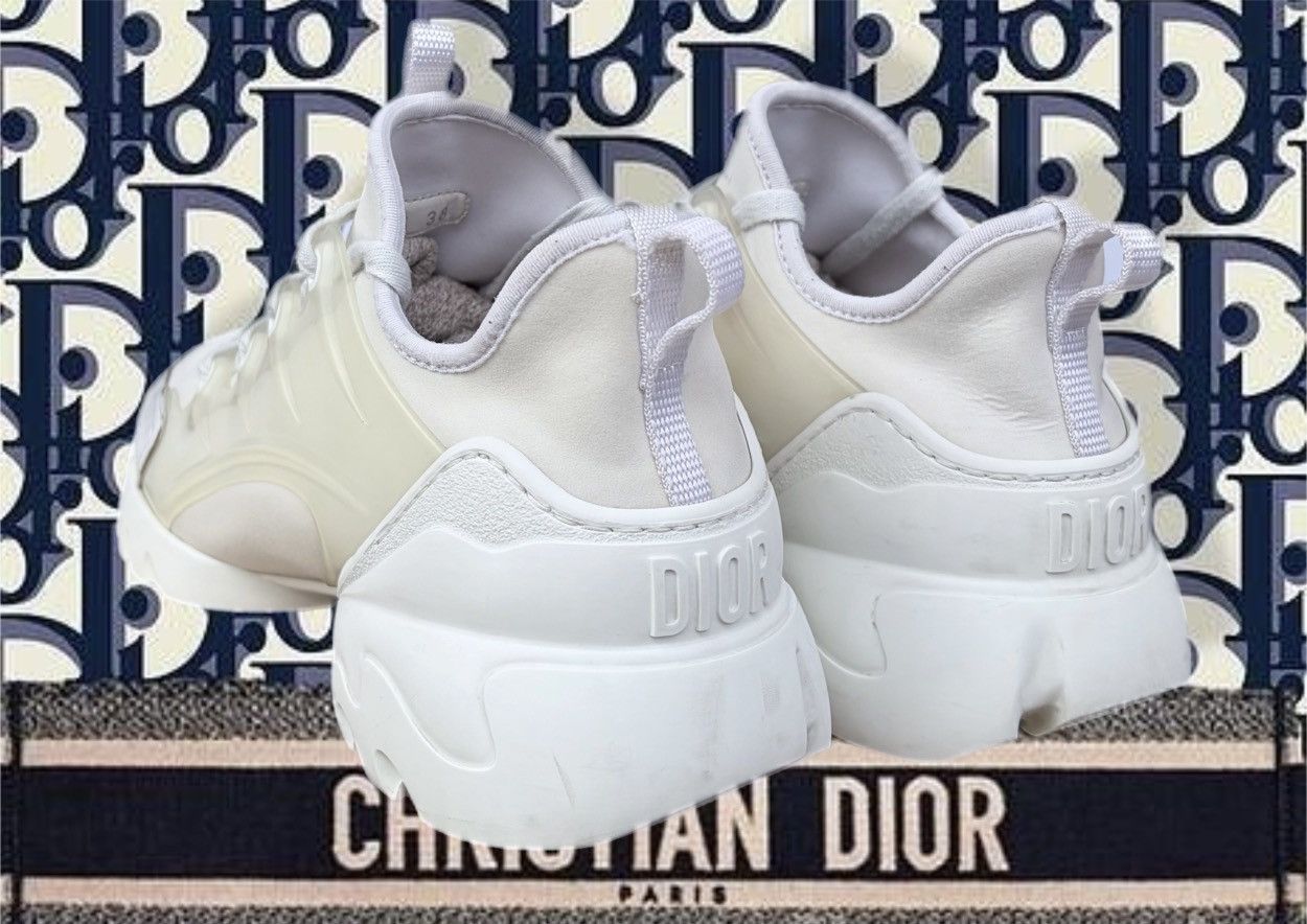 Dior Christian Dior D-Connect Sneakers Leather Women's Shoes Size US 8 / IT 38 - 3 Thumbnail