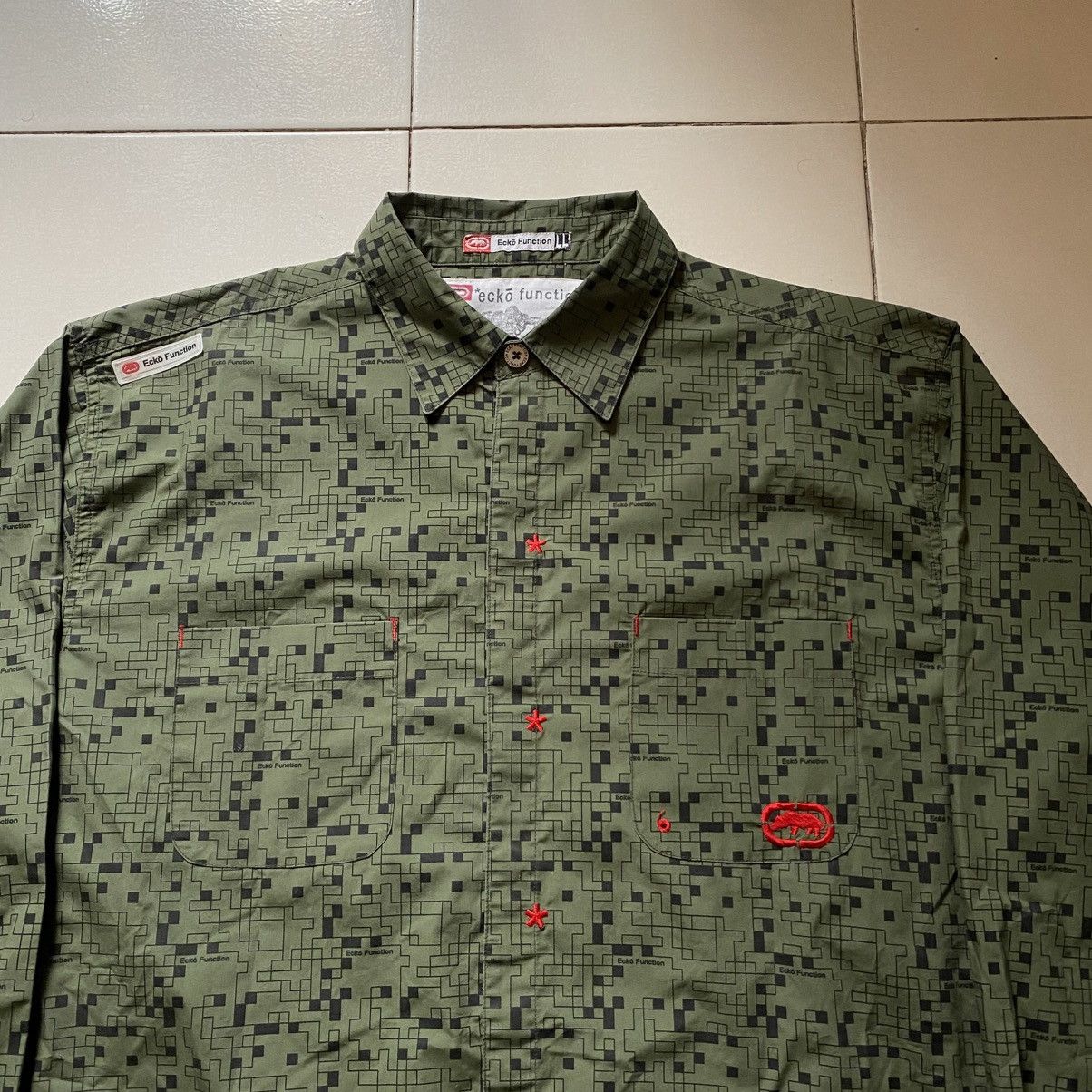 Ecko Unltd. × Vintage Vintage Ecko Function Button Up Shirt Size US XL / EU 56 / 4 - 2 Thumbnail