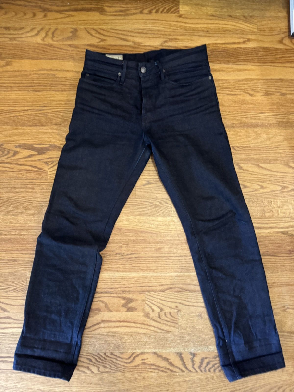 Freenote Cloth Freenote Cloth Portola Indigo Brown Tapered Denim 30x30 Size US 30 / EU 46 - 3 Thumbnail