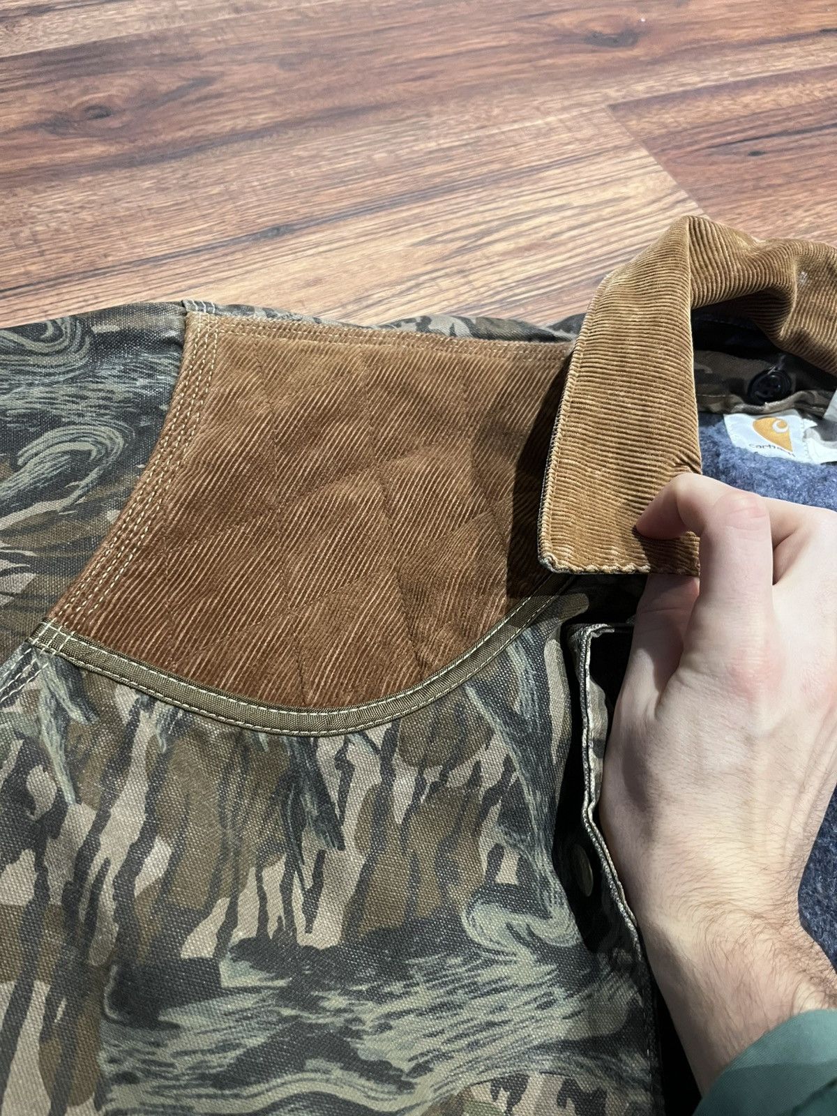 Carhartt Carhartt Mossy Oak CB245 Chore / Hunting Field Camo Jacket Size US L / EU 52-54 / 3 - 11 Thumbnail