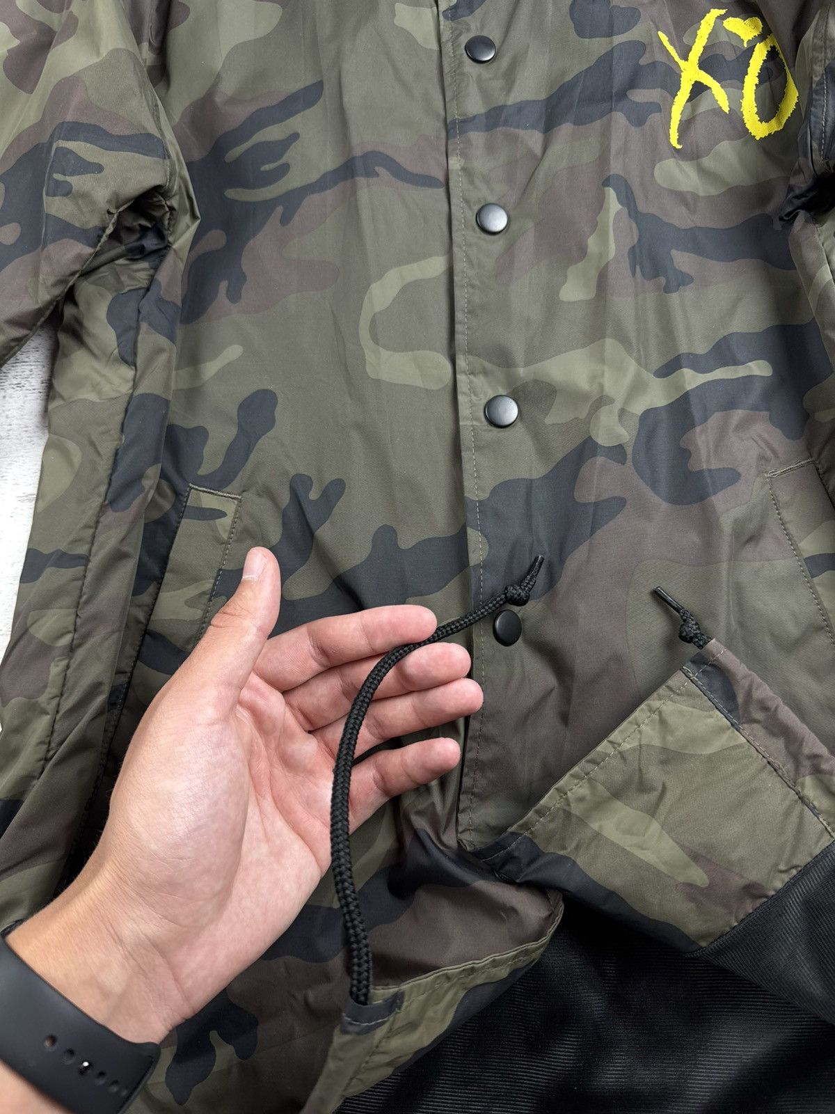 The Weeknd The Weekend Camo ,,If it Ain’t XO Then It Gotta Go’’ Rare Bomber Light Jacket Size US S / EU 44-46 / 1 - 11 Thumbnail
