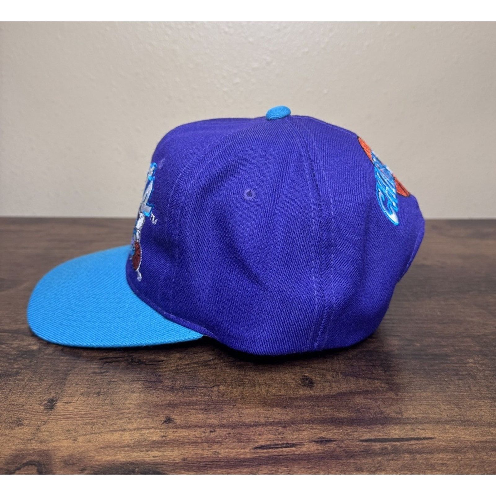 Sports Specialties VTG Charlotte Hornets Sports Specialties NBA Wool Hat Cap Size ONE SIZE - 2 Thumbnail