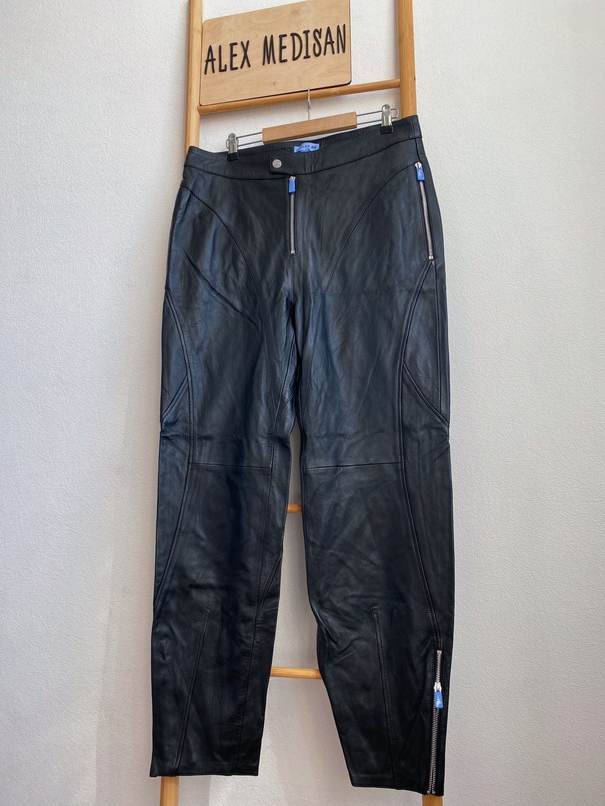 Mugler Mugler x H&M Leather Pants Size US 34 / EU 50 - 5 Thumbnail
