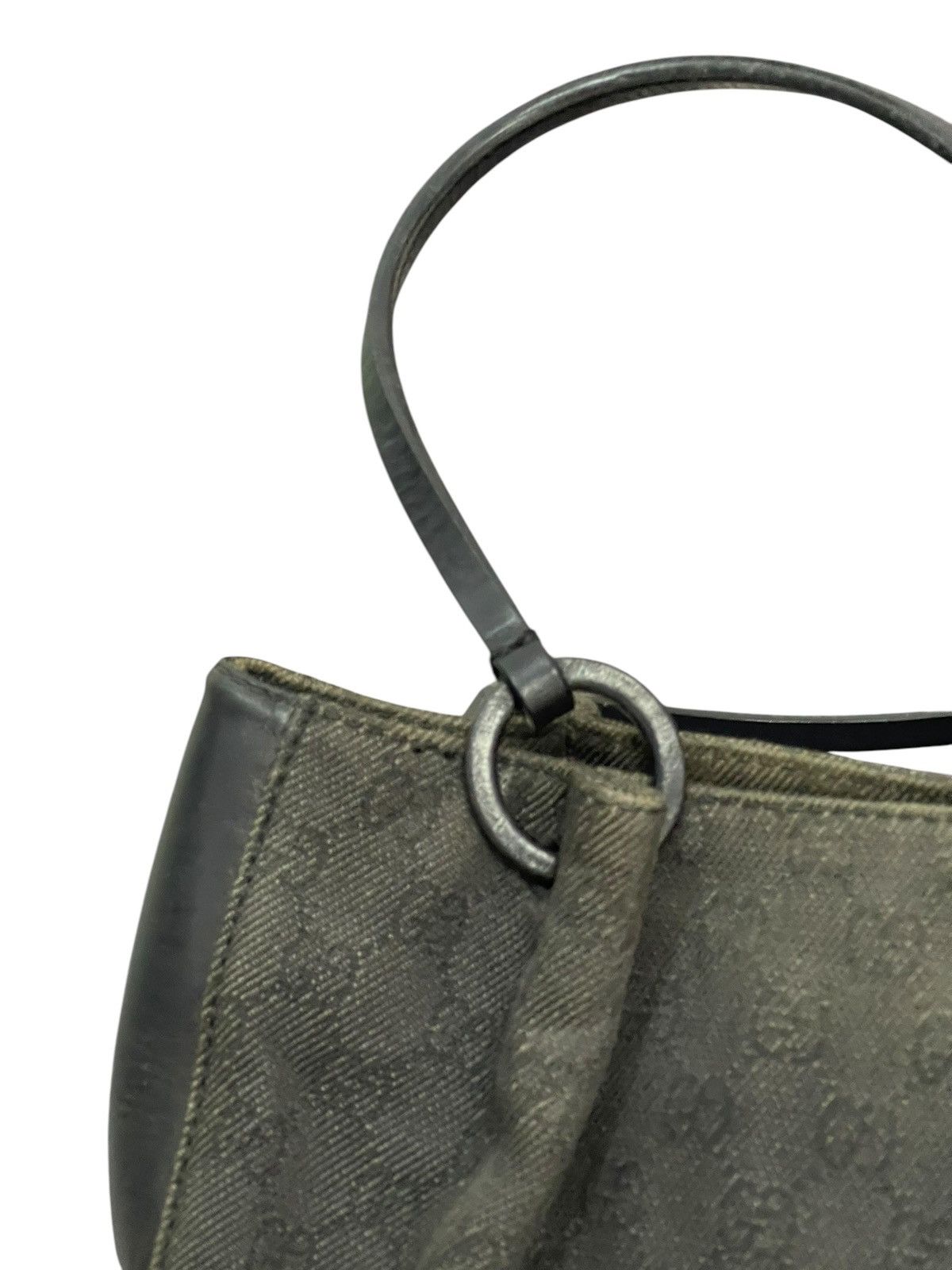 Gucci Leather Cotton Gucci Monogram Hand Bag 1🟩9 Size ONE SIZE - 11 Thumbnail
